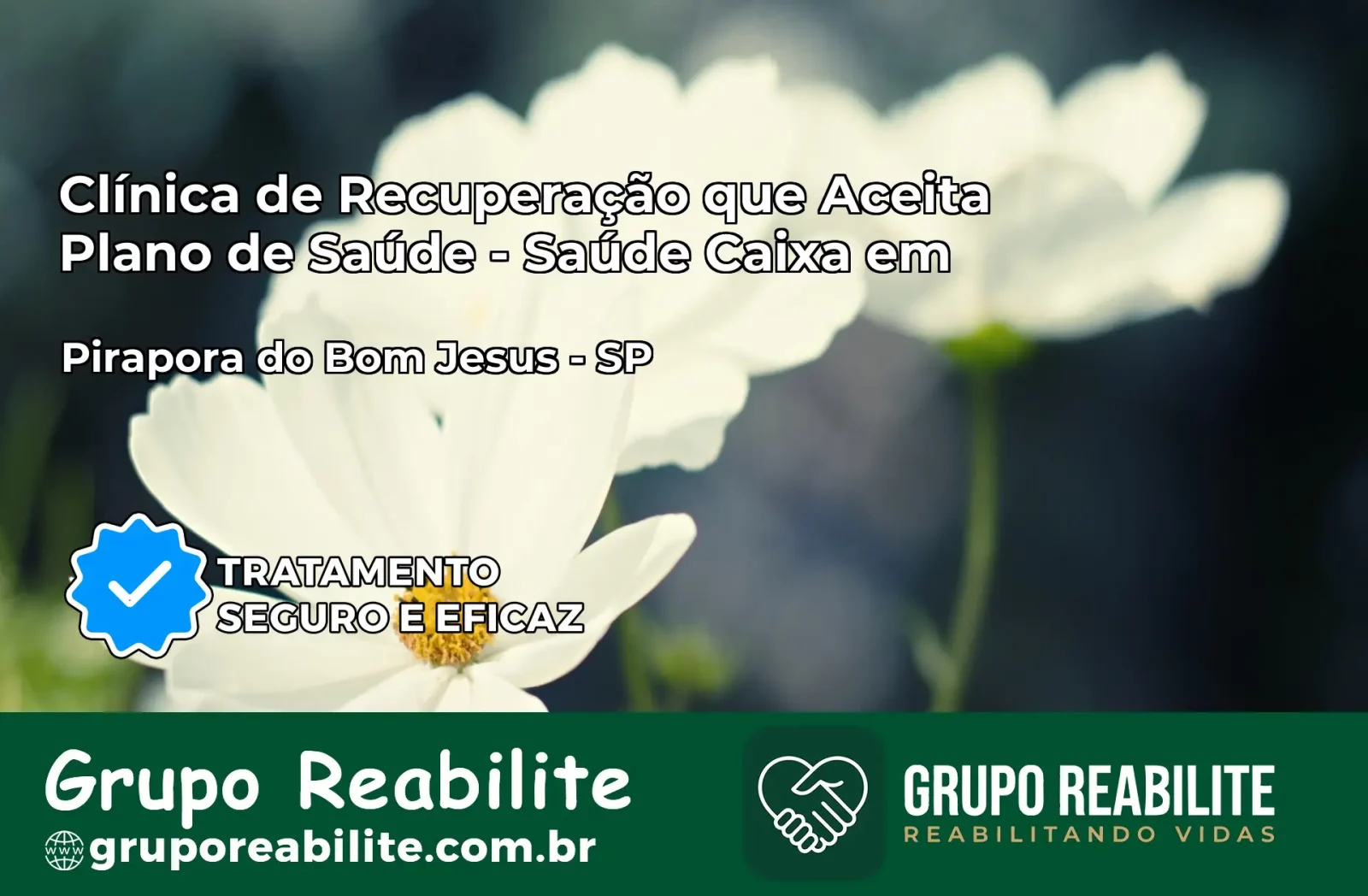 Clínica de Recuperação Saúde Caixa em Pirapora do Bom Jesus – SP | Cobertura 100%
