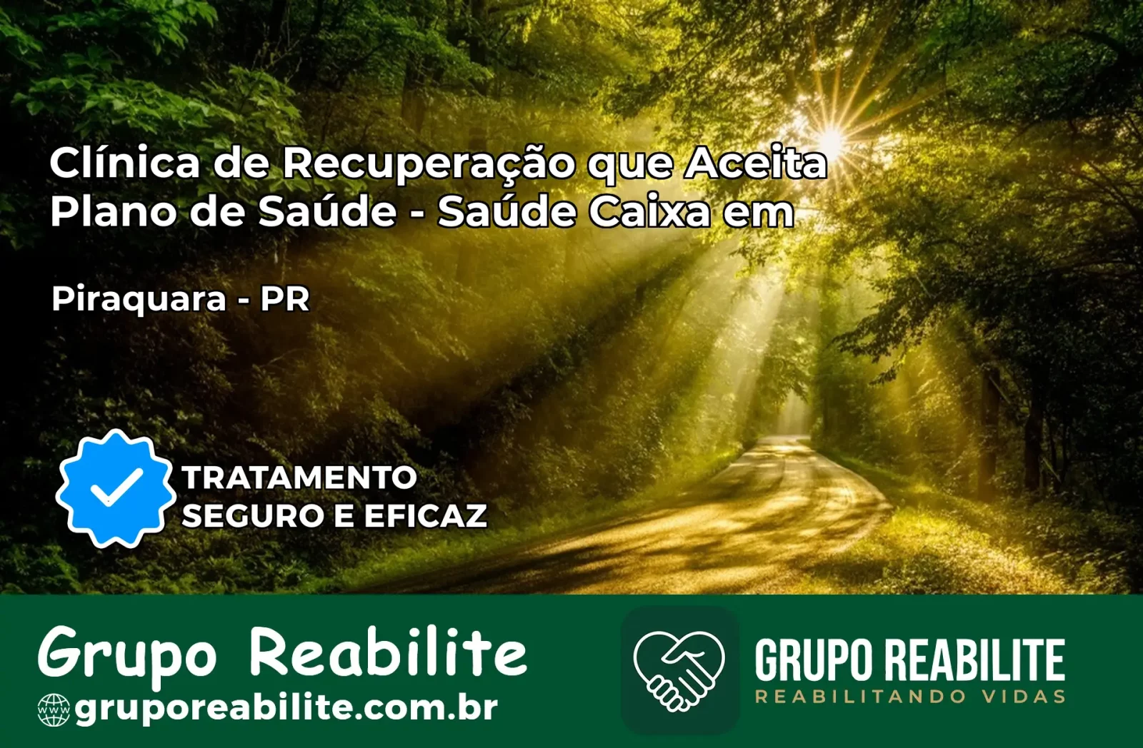 Clínica de Recuperação Saúde Caixa em Piraquara – PR | Cobertura 100%