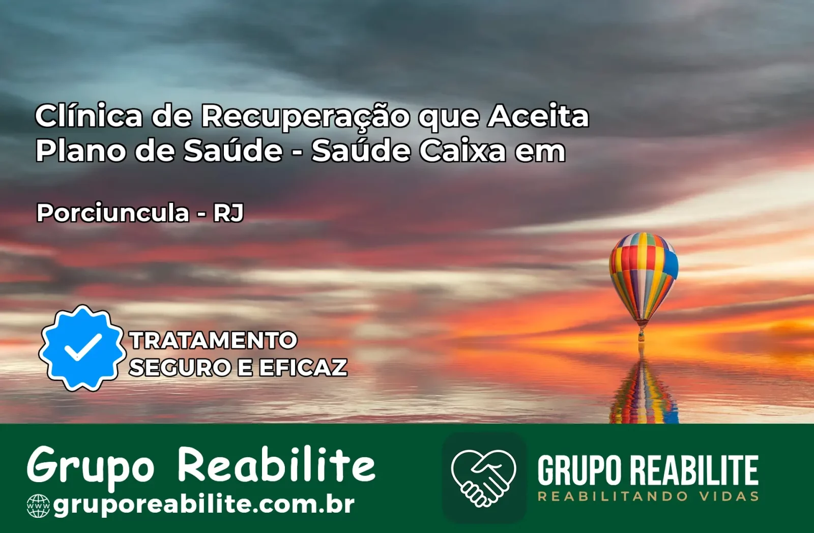Clínica de Recuperação Saúde Caixa em Porciúncula – RJ | Cobertura 100%