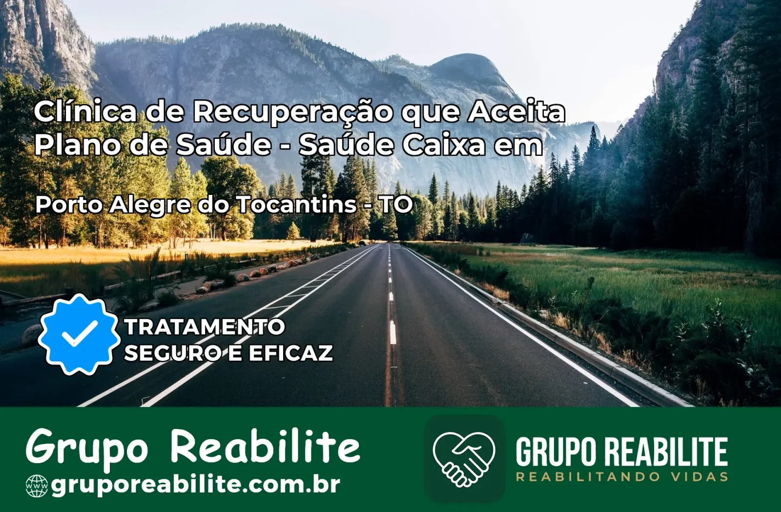 Clínica de Recuperação Saúde Caixa em Porto Alegre do Tocantins – TO | Cobertura 100%