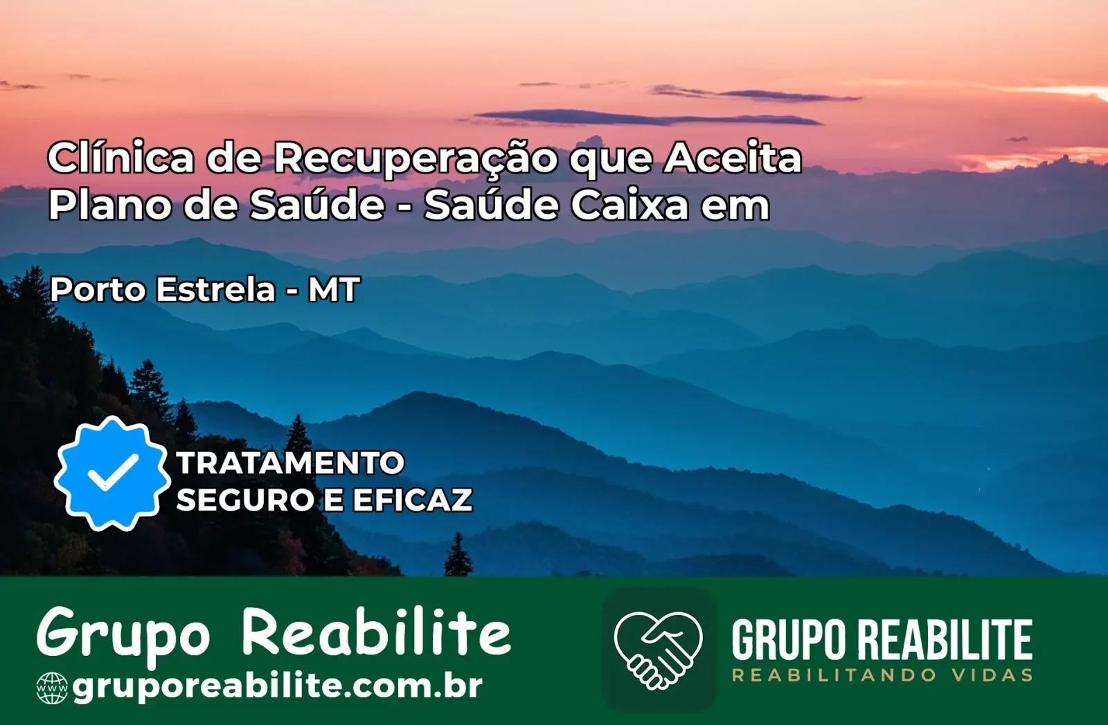 Clínica de Recuperação Saúde Caixa em Porto Estrela – MT | Cobertura 100%