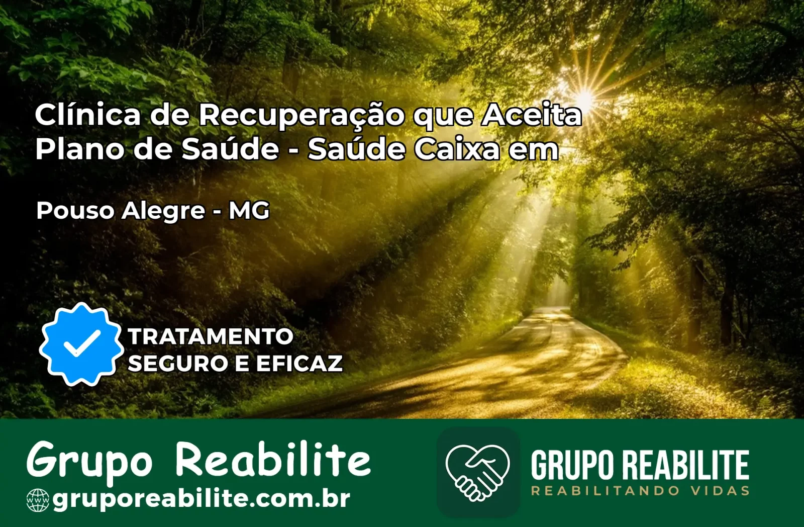 Clínica de Recuperação Saúde Caixa em Pouso Alegre – MG | Cobertura 100%