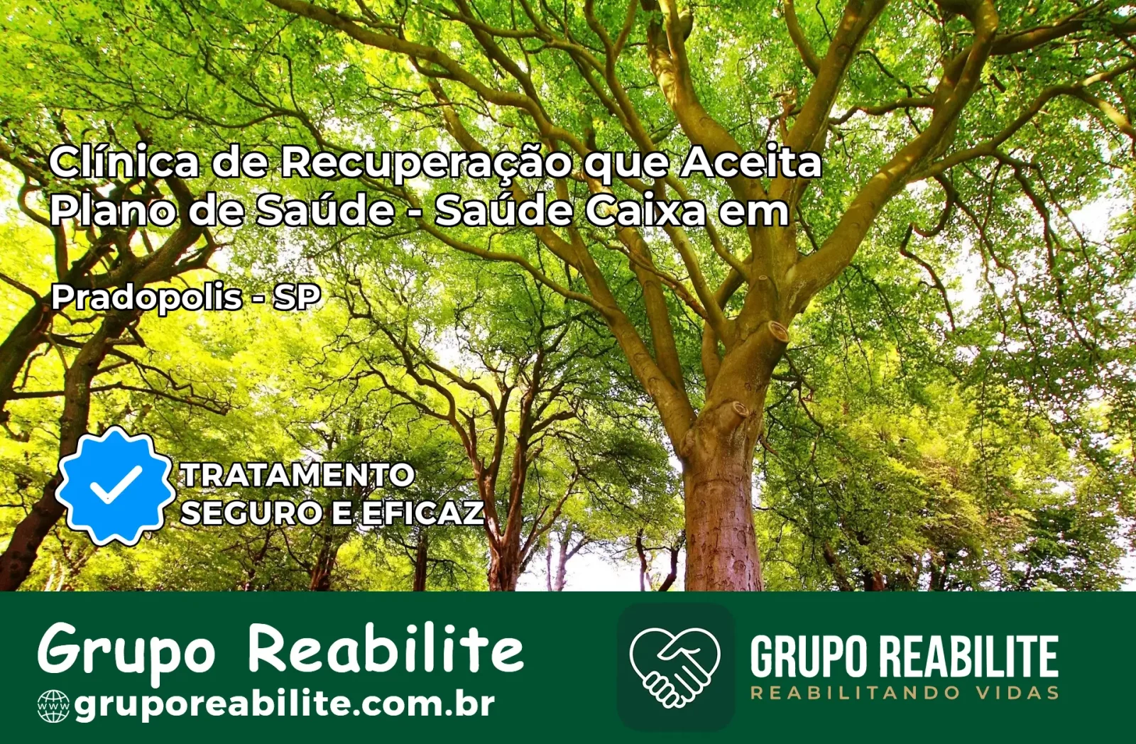 Clínica de Recuperação Saúde Caixa em Pradópolis – SP | Cobertura 100%