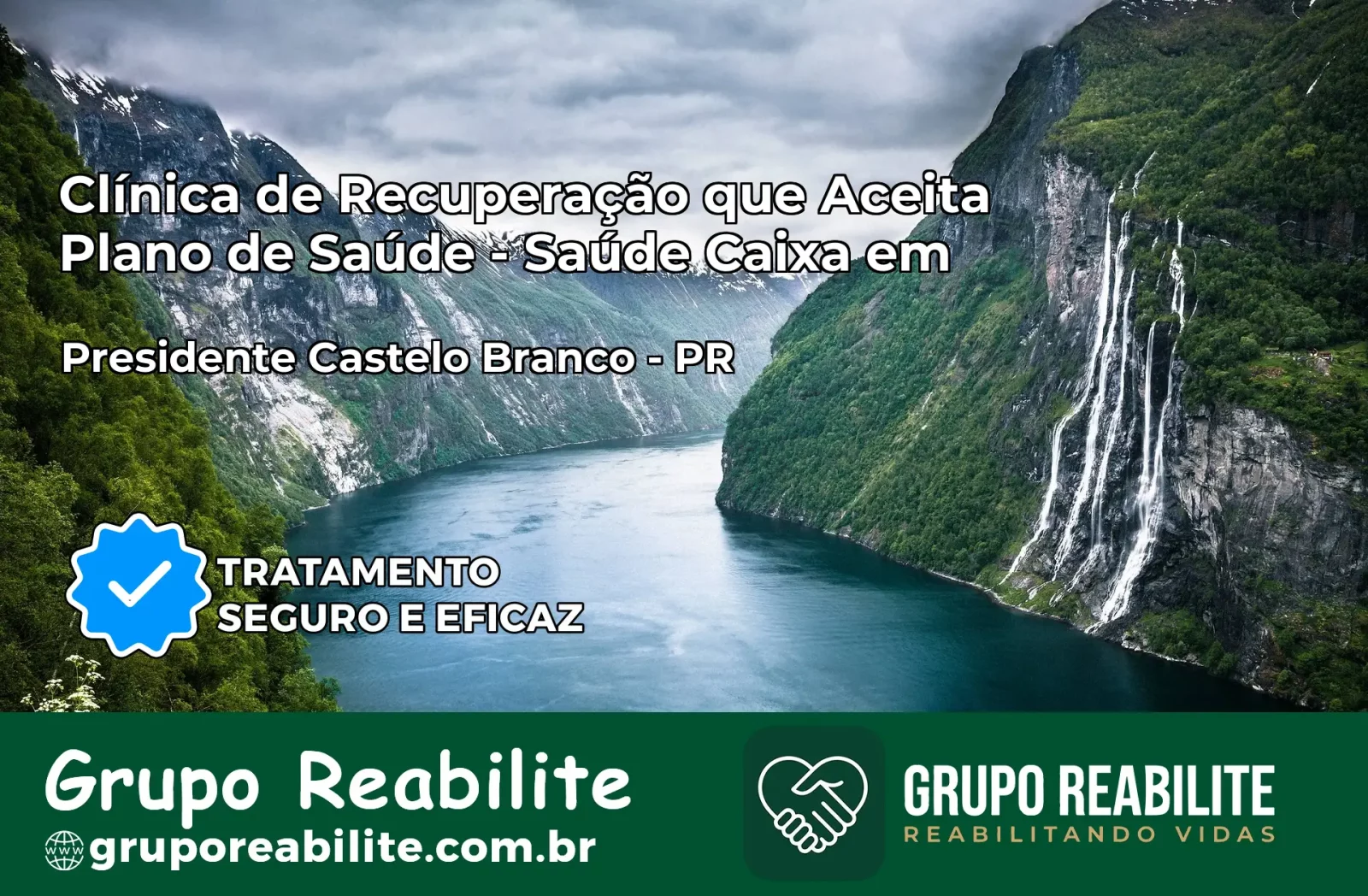 Clínica de Recuperação Saúde Caixa em Presidente Castelo Branco – PR | Cobertura 100%