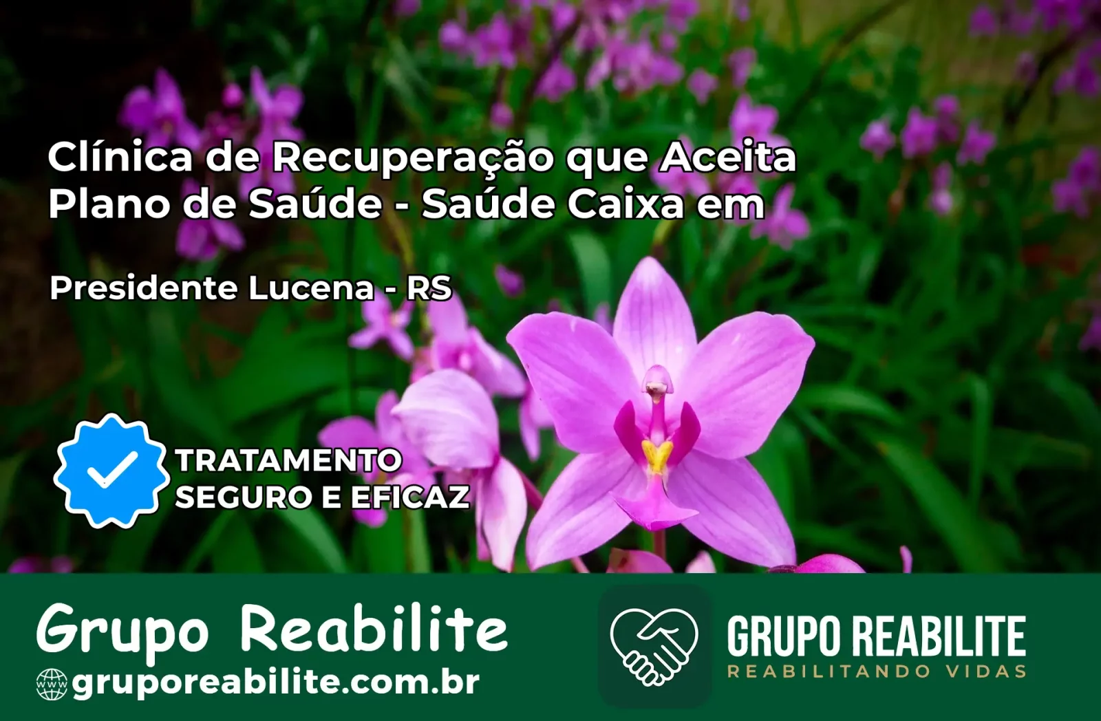 Clínica de Recuperação Saúde Caixa em Presidente Lucena – RS | Cobertura 100%