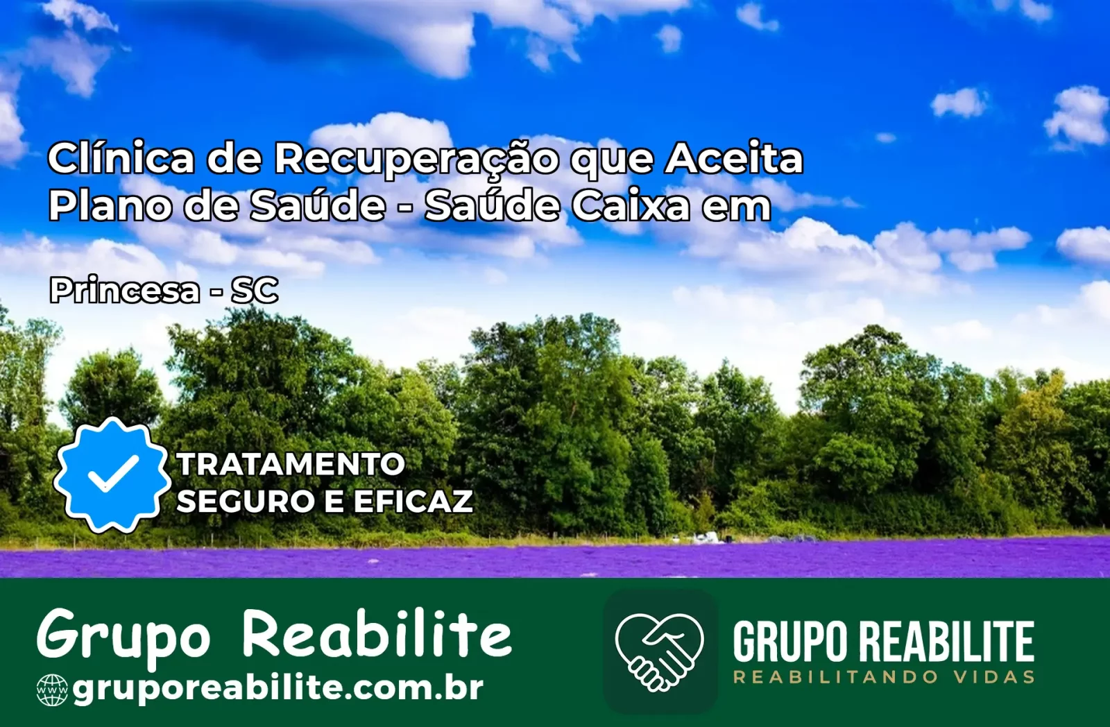 Clínica de Recuperação Saúde Caixa em Princesa – SC | Cobertura 100%