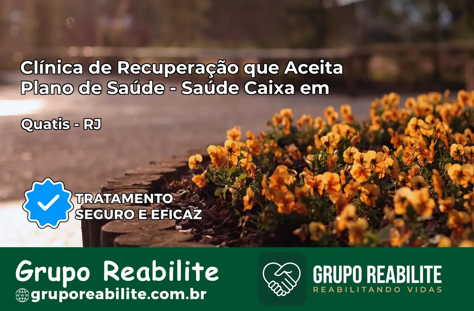 Clínica de Recuperação Saúde Caixa em Quatis – RJ | Cobertura 100%
