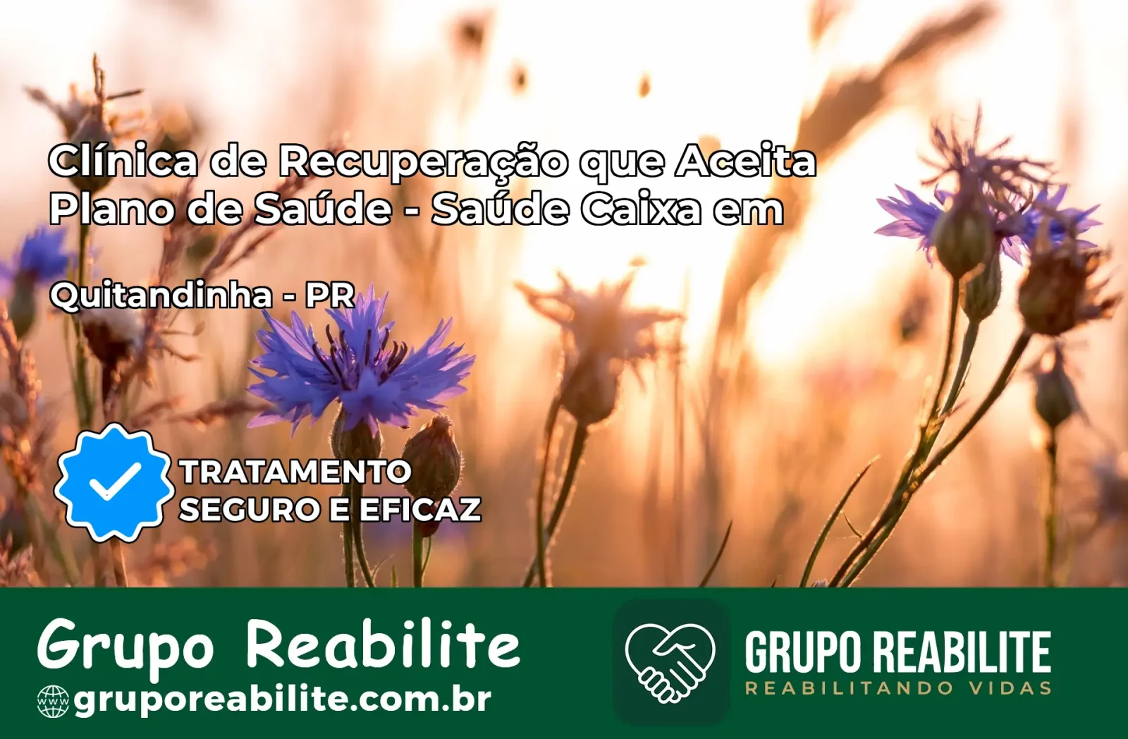 Clínica de Recuperação Saúde Caixa em Quitandinha – PR | Cobertura 100%