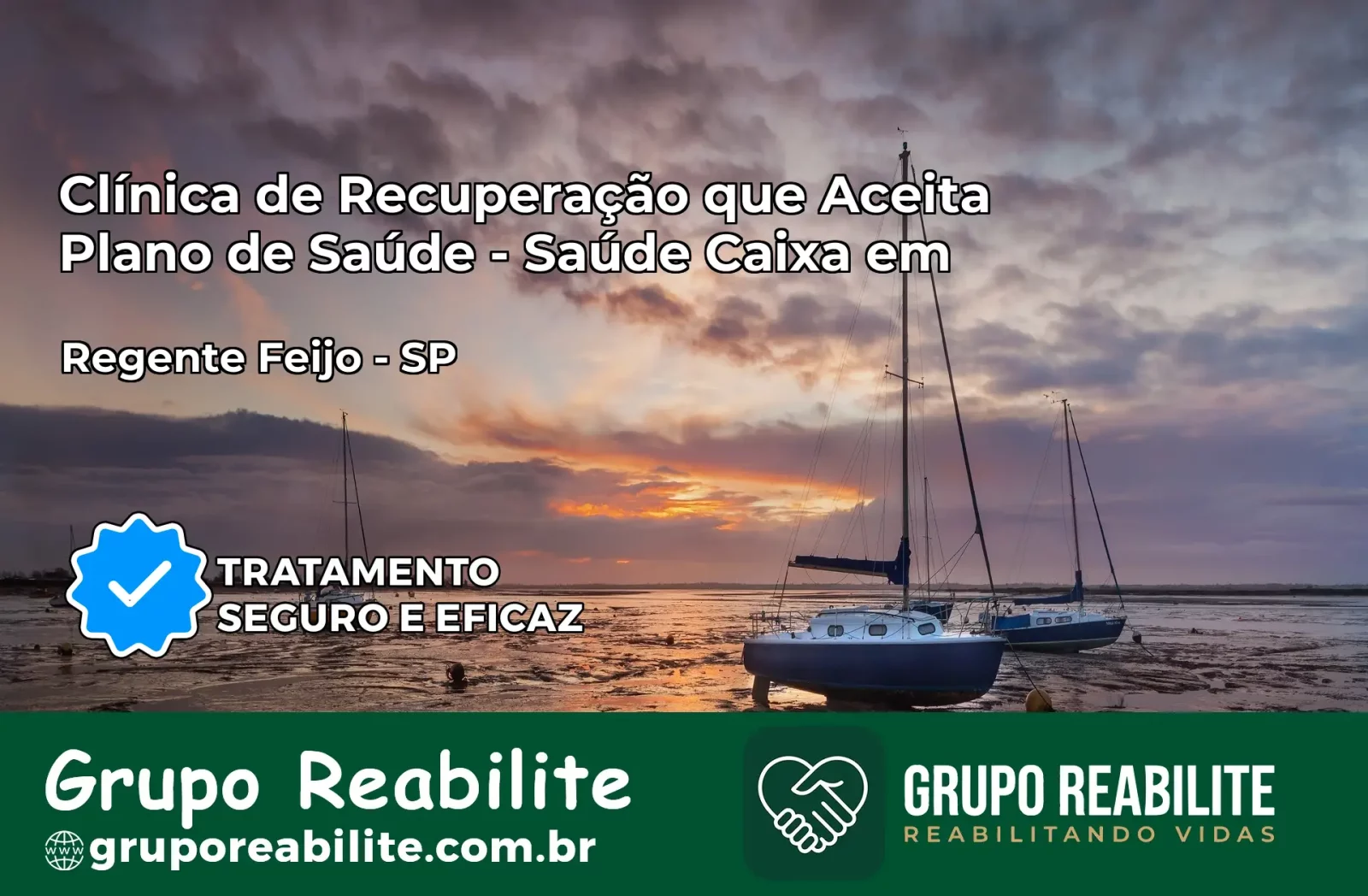 Clínica de Recuperação Saúde Caixa em Regente Feijó – SP | Cobertura 100%