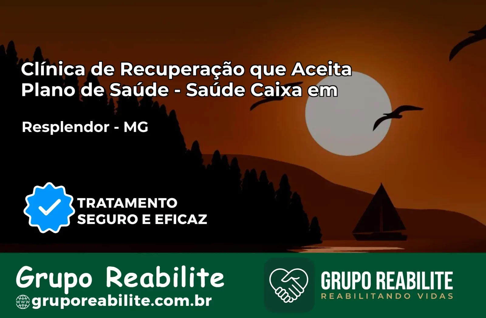 Clínica de Recuperação Saúde Caixa em Resplendor – MG | Cobertura 100%
