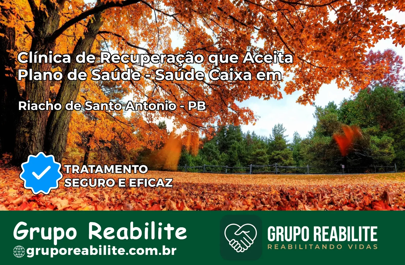 Clínica de Recuperação Saúde Caixa em Riacho de Santo Antônio – PB | Cobertura 100%