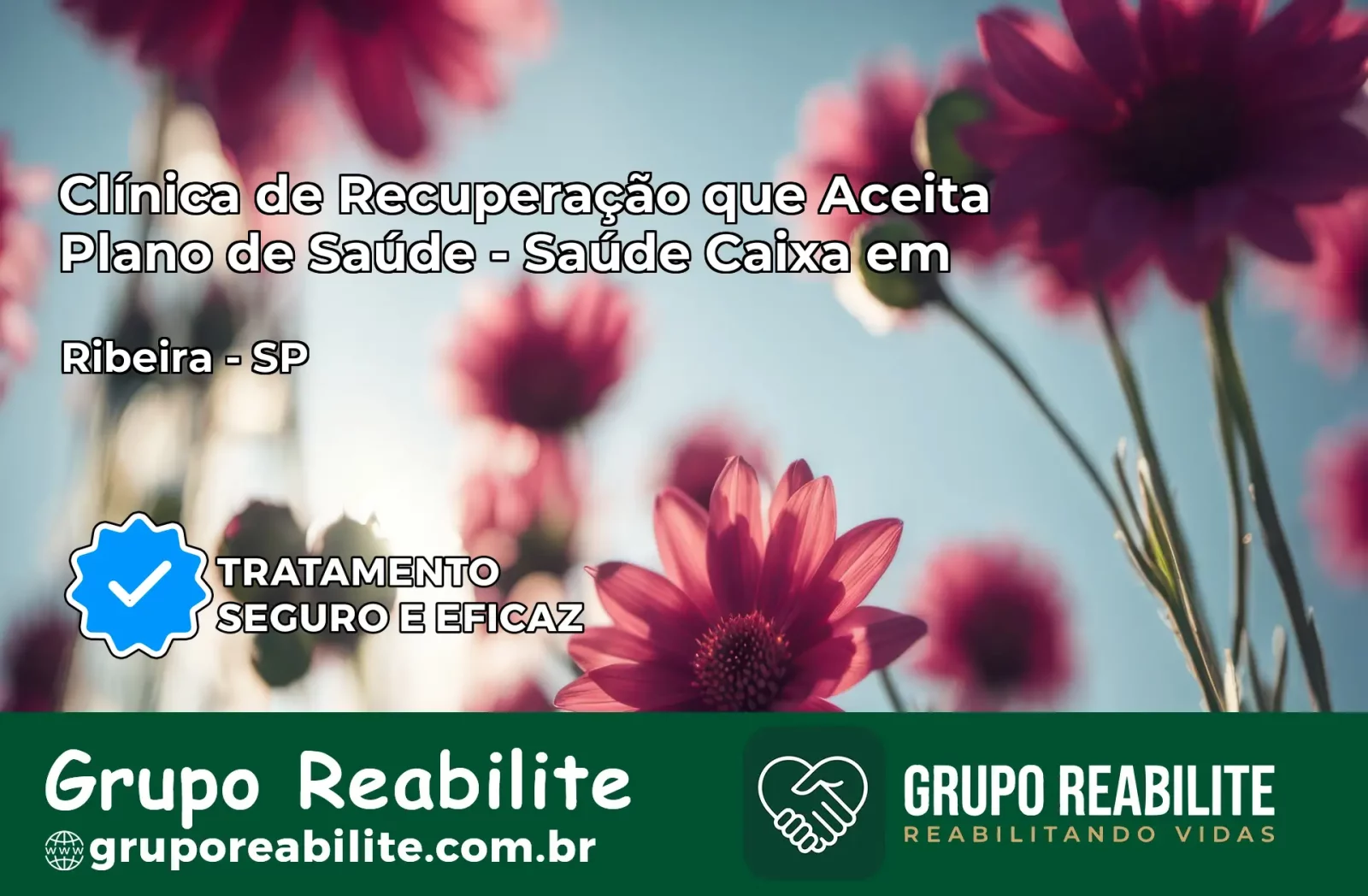 Clínica de Recuperação Saúde Caixa em Ribeira – SP | Cobertura 100%