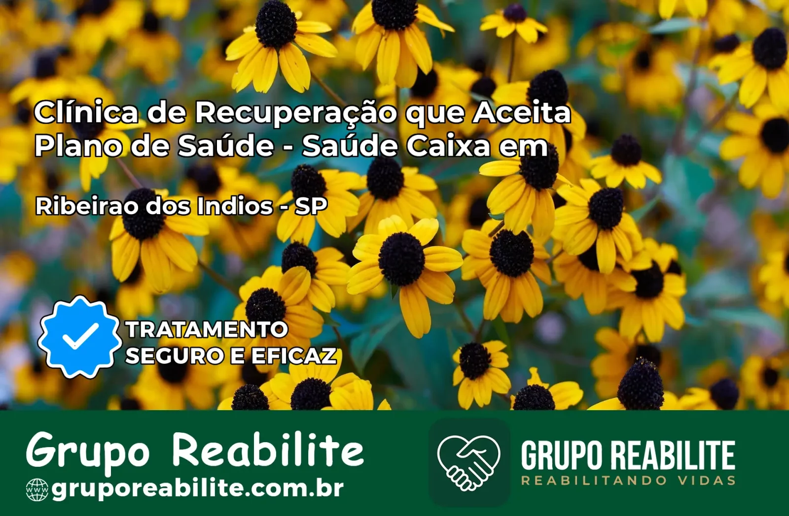 Clínica de Recuperação Saúde Caixa em Ribeirão dos Índios – SP | Cobertura 100%
