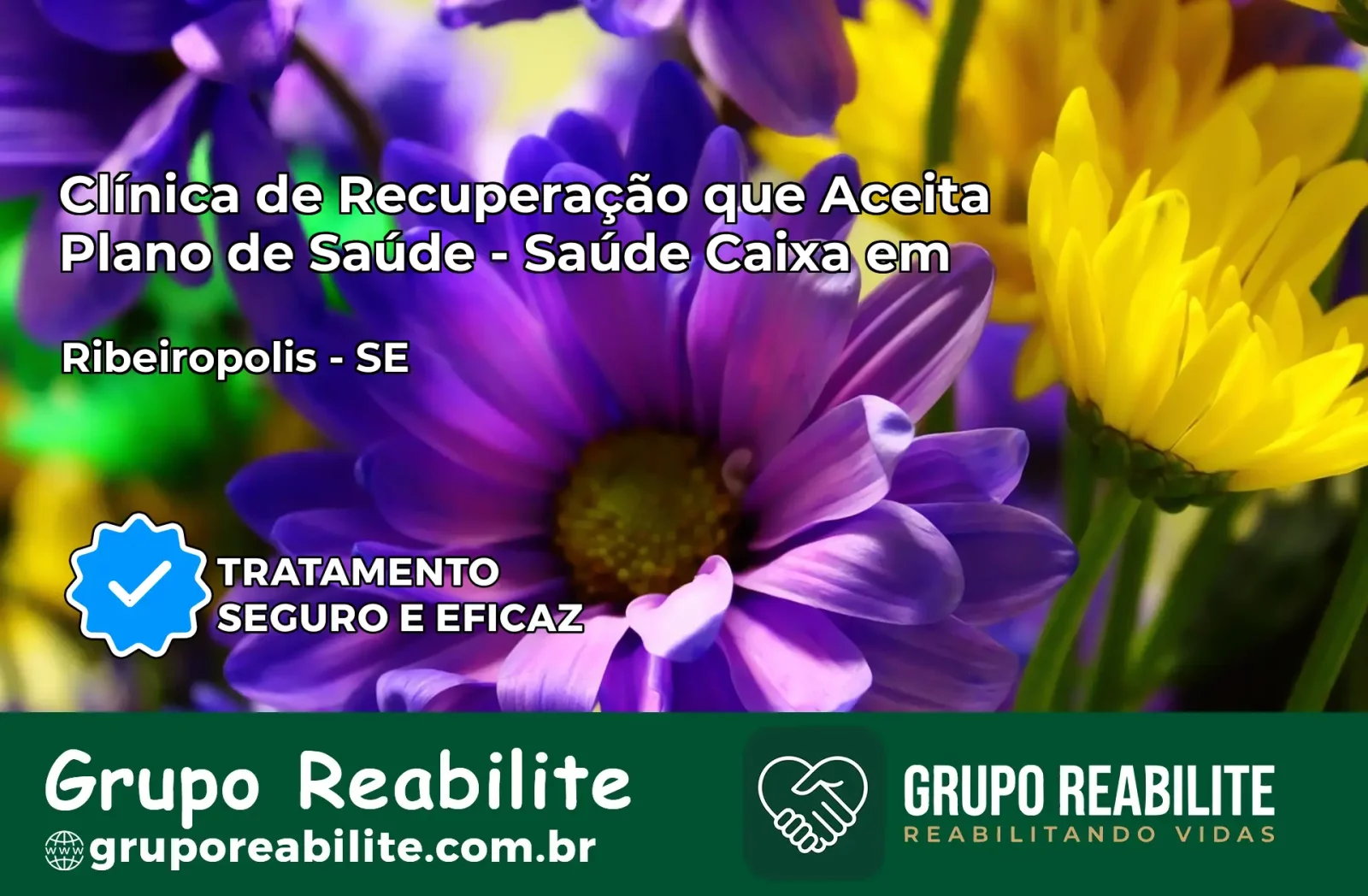 Clínica de Recuperação Saúde Caixa em Ribeirópolis – SE | Cobertura 100%