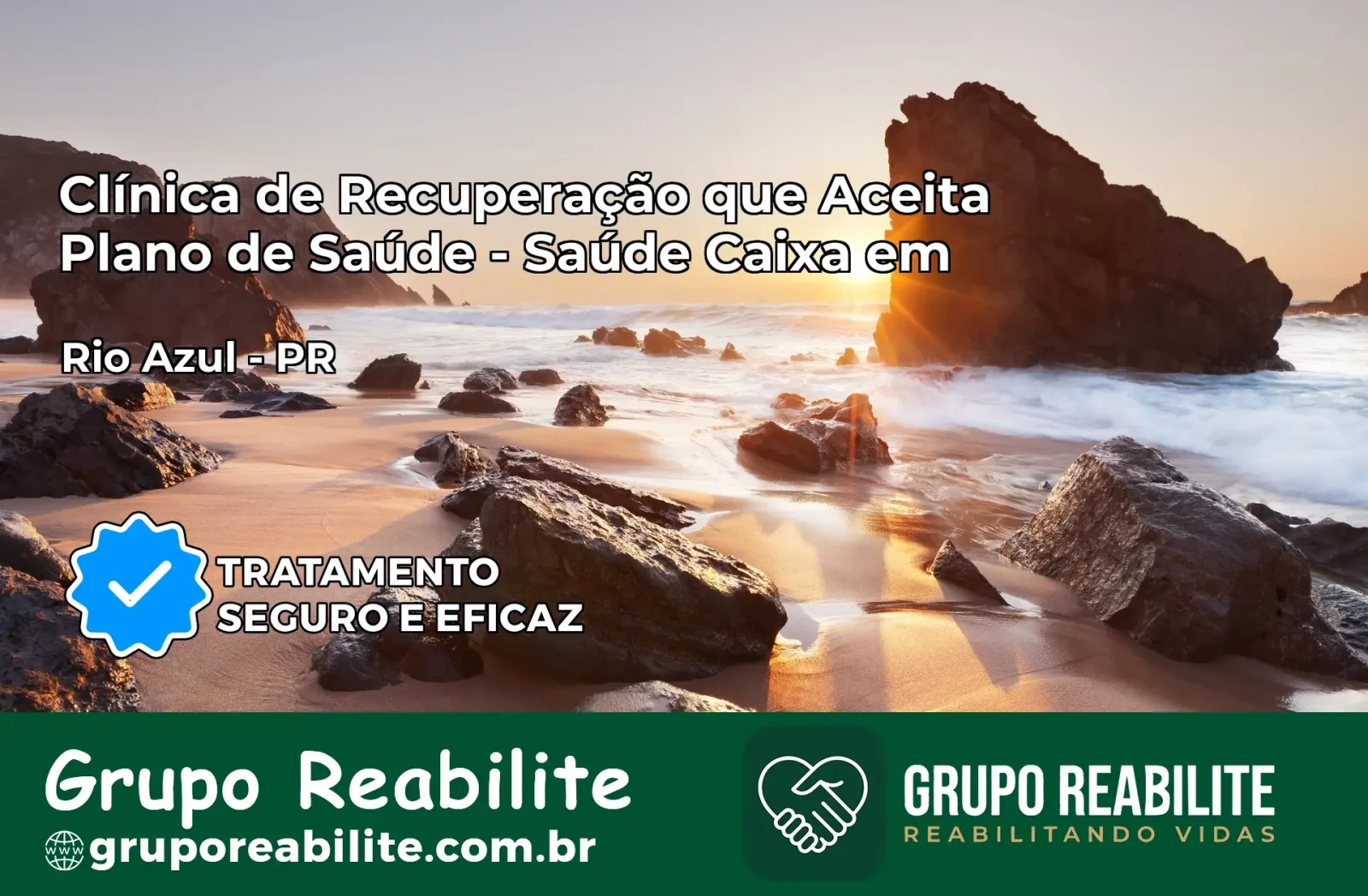Clínica de Recuperação Saúde Caixa em Rio Azul – PR | Cobertura 100%