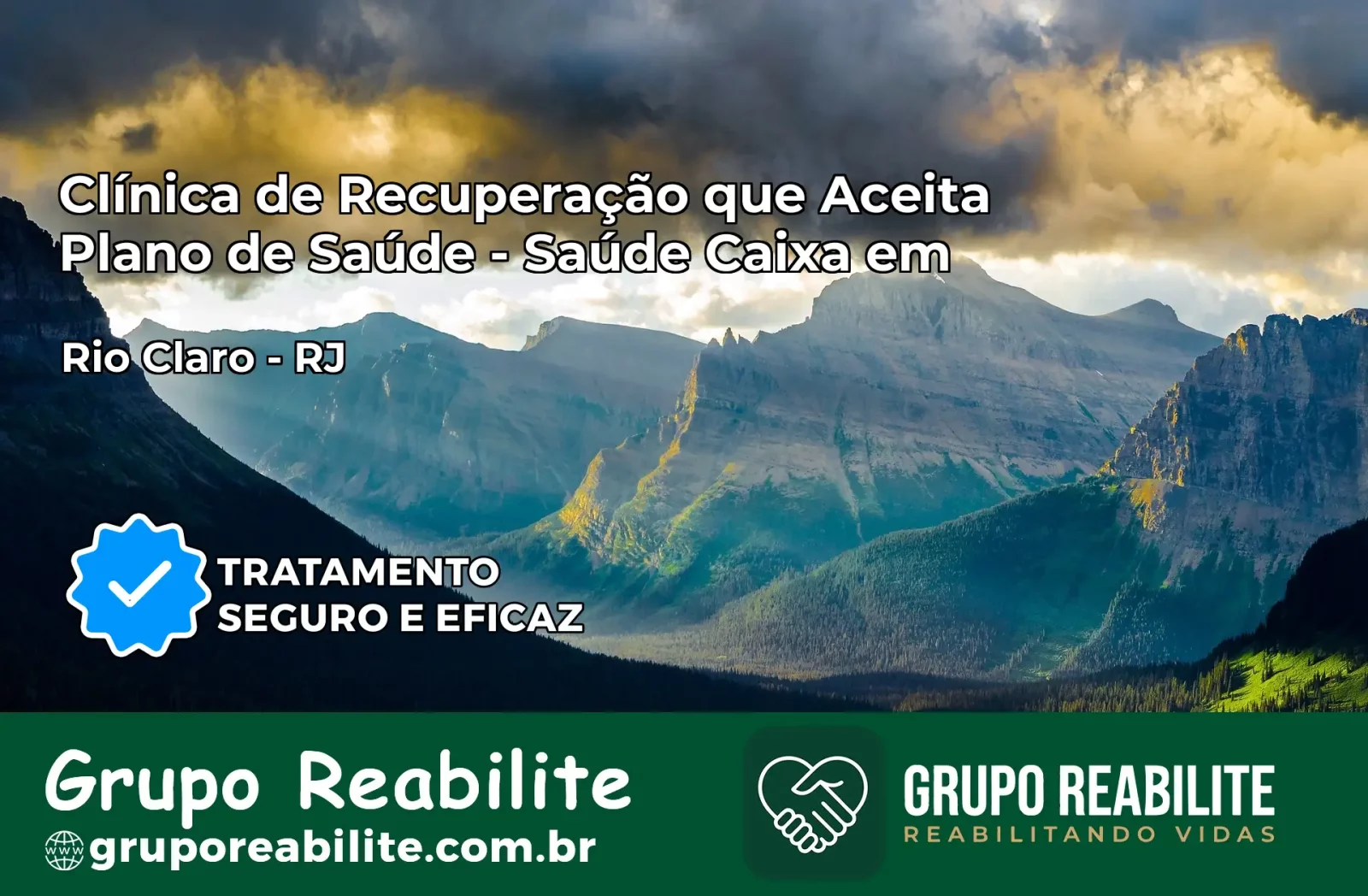 Clínica de Recuperação Saúde Caixa em Rio Claro – RJ | Cobertura 100%