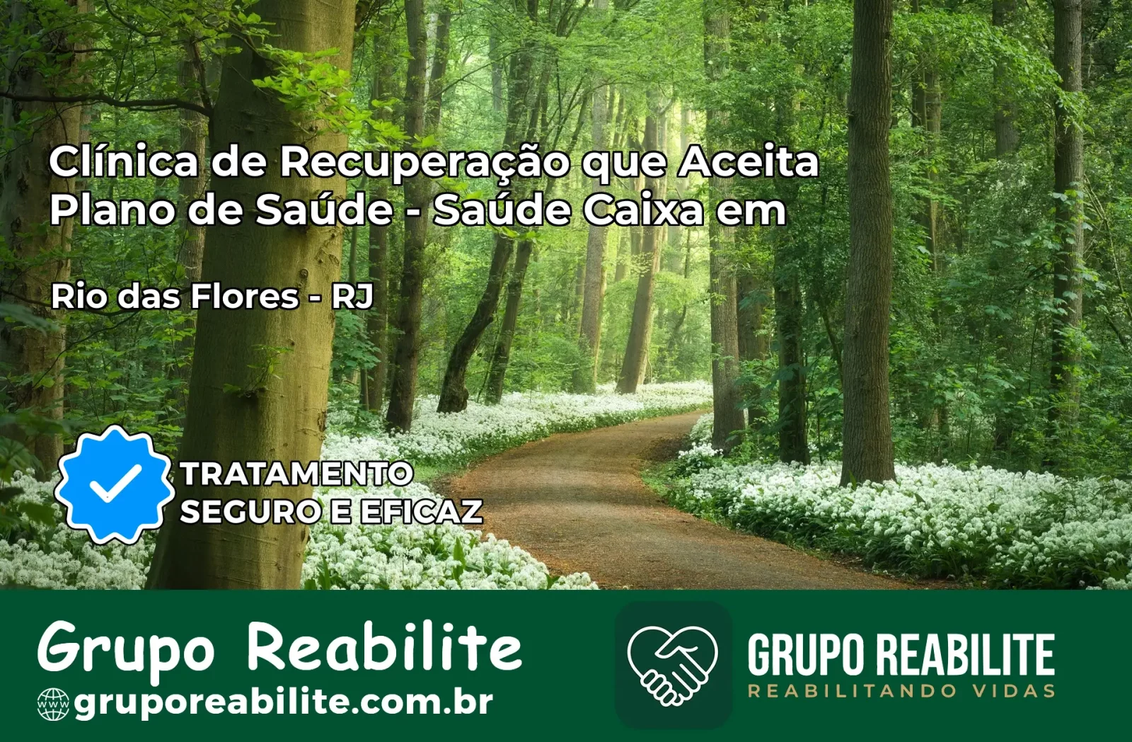 Clínica de Recuperação Saúde Caixa em Rio das Flores – RJ | Cobertura 100%