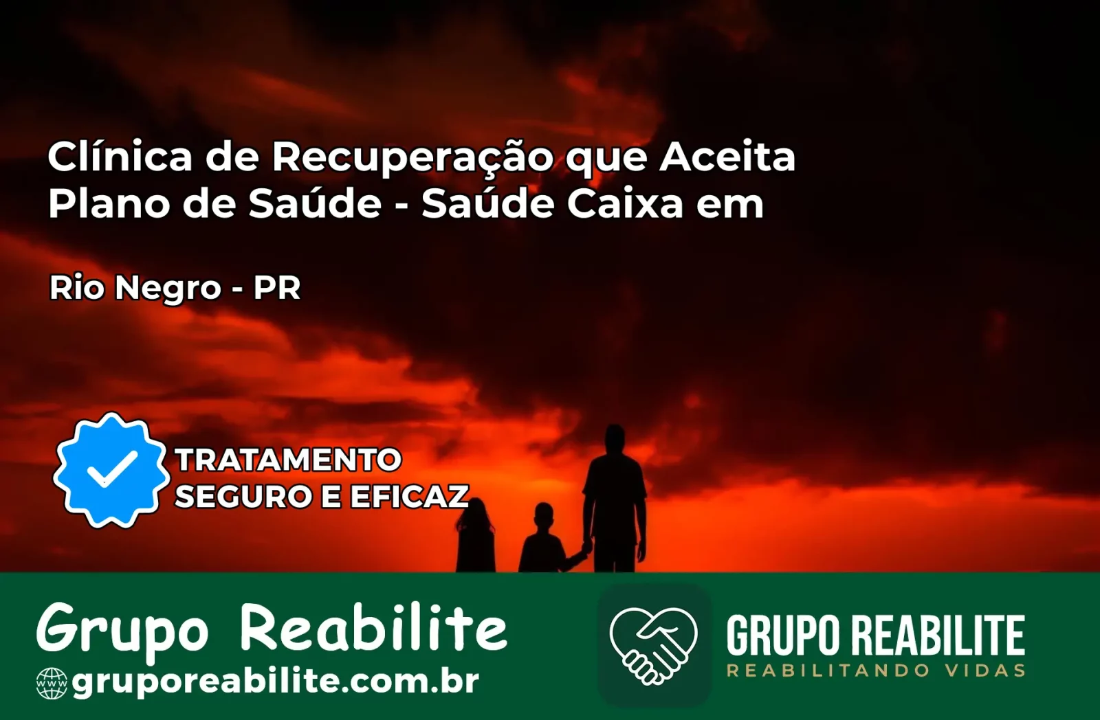 Clínica de Recuperação Saúde Caixa em Rio Negro – PR | Cobertura 100%