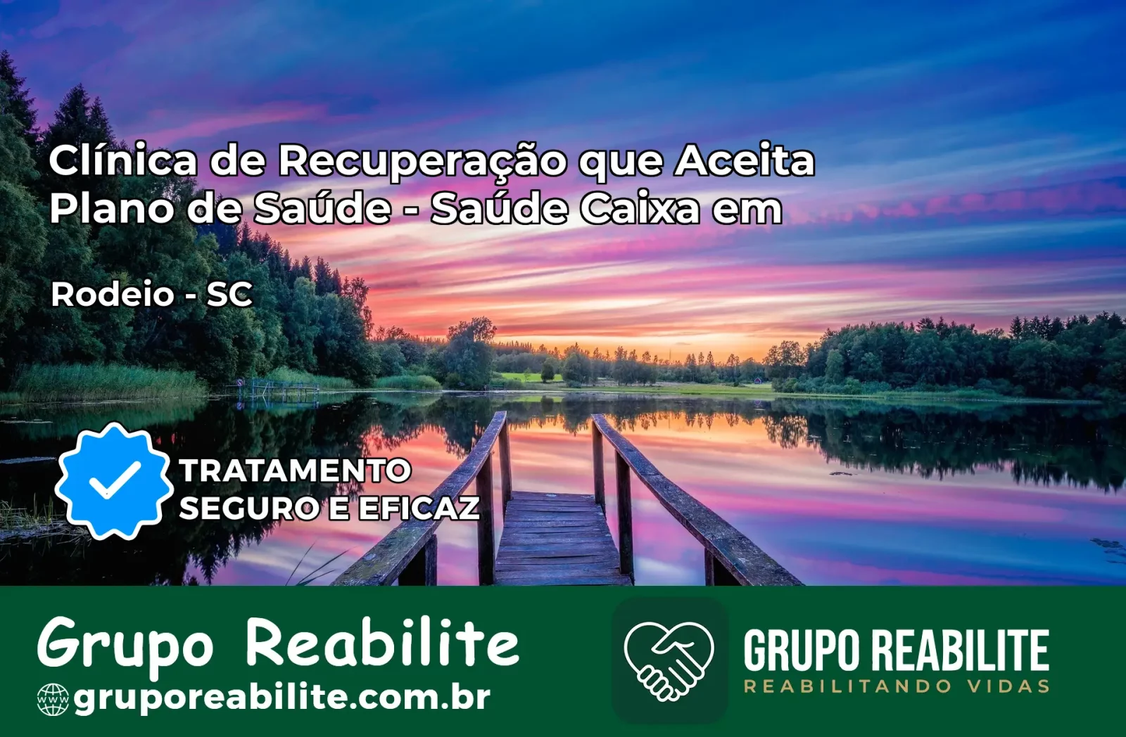Clínica de Recuperação Saúde Caixa em Rodeio – SC | Cobertura 100%