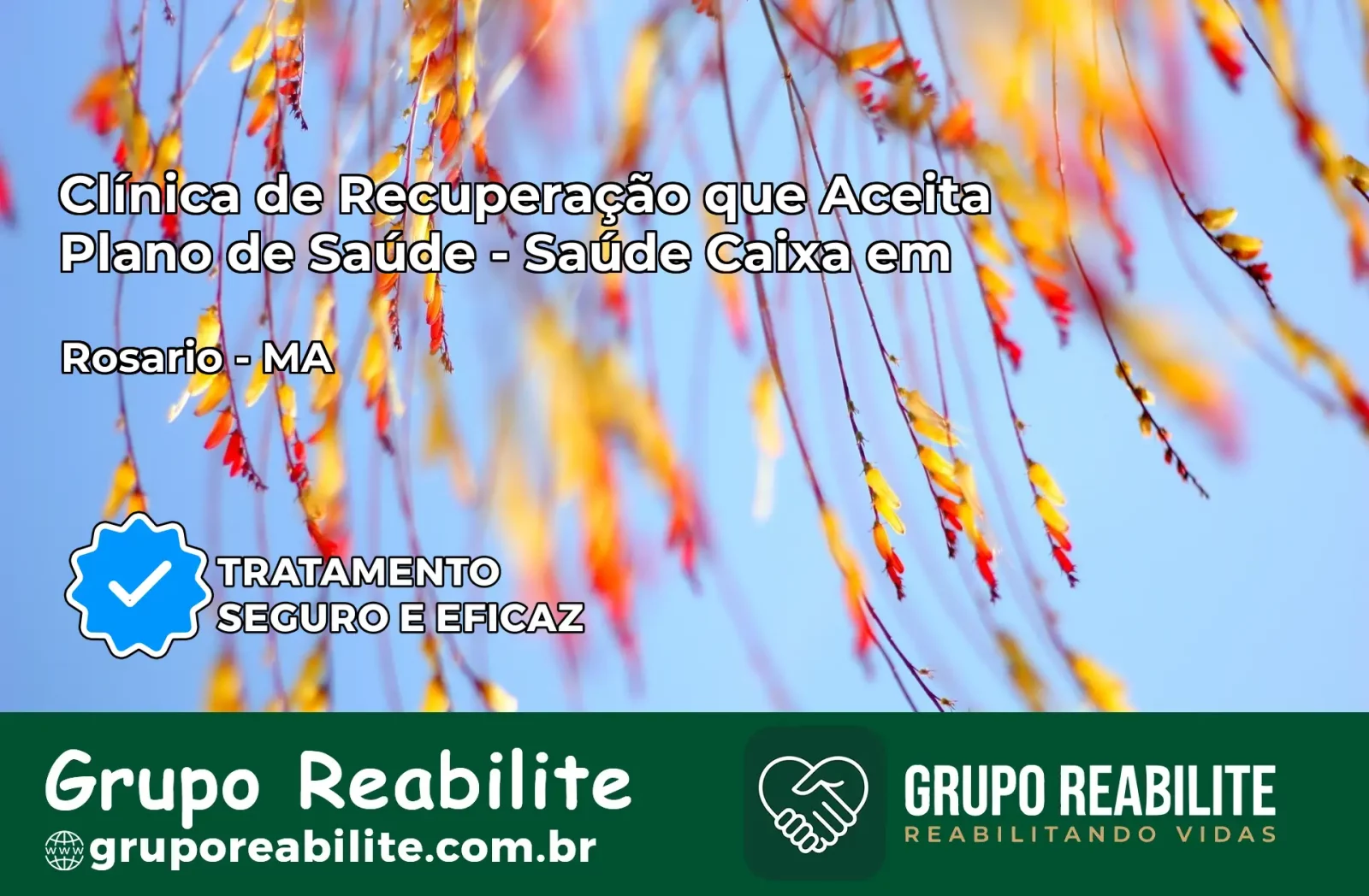 Clínica de Recuperação Saúde Caixa em Rosário – MA | Cobertura 100%