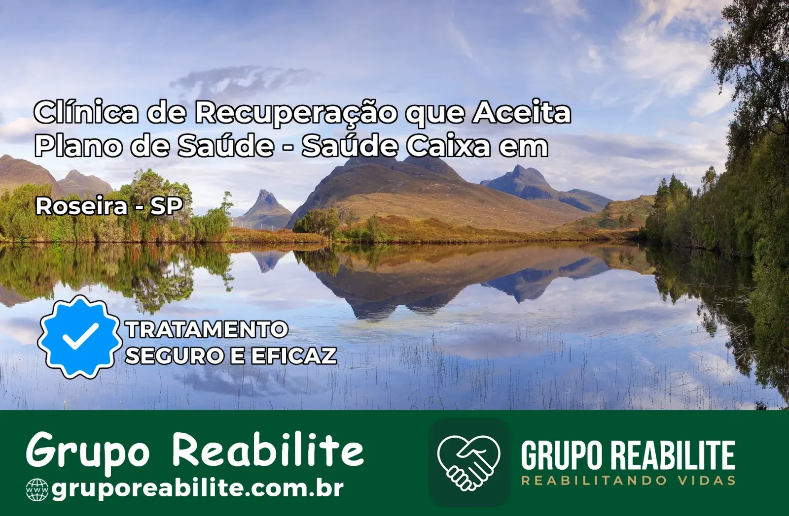 Clínica de Recuperação Saúde Caixa em Roseira – SP | Cobertura 100%