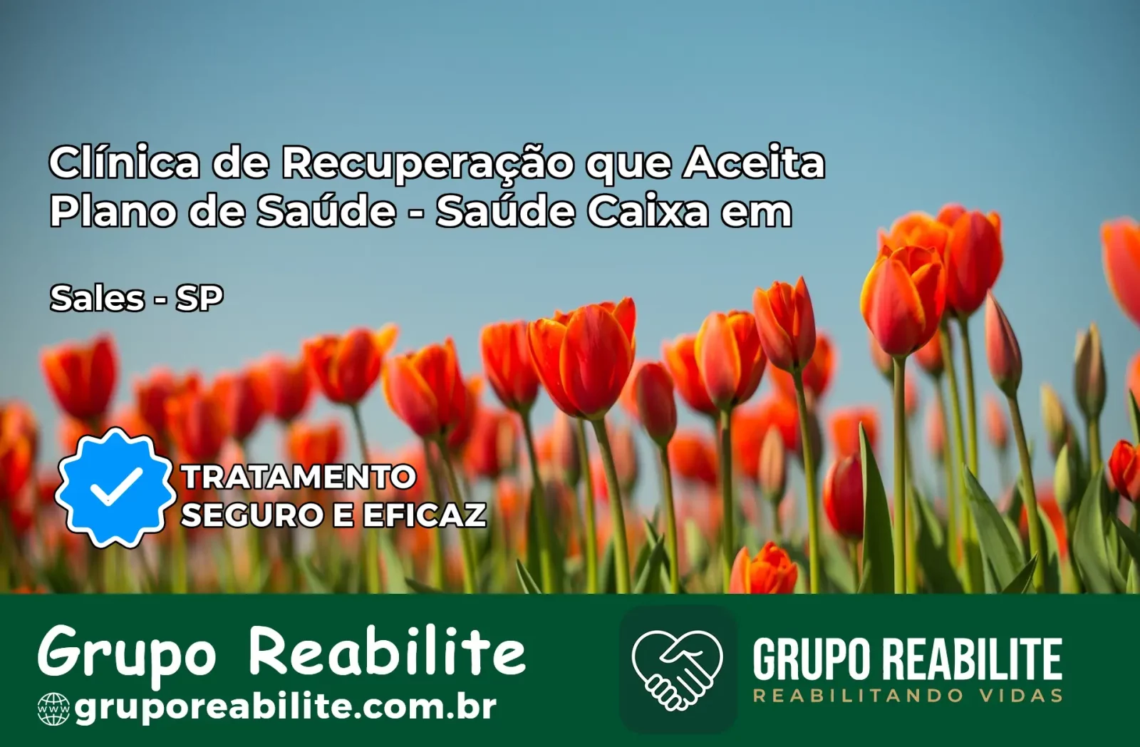 Clínica de Recuperação Saúde Caixa em Sales – SP | Cobertura 100%