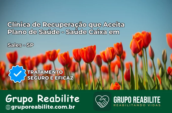 Clínica de Recuperação Saúde Caixa em Sales – SP | Cobertura 100%