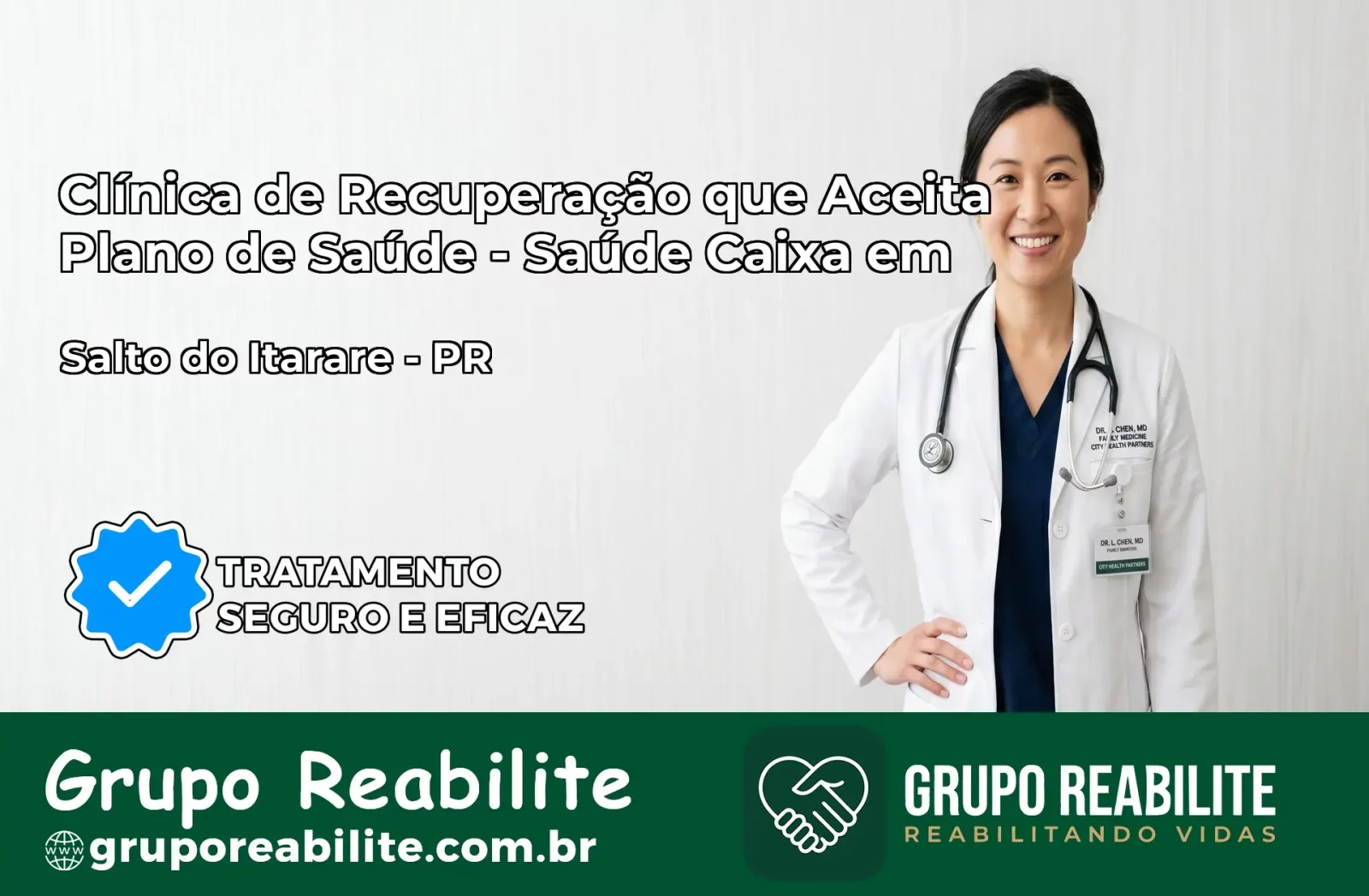 Clínica de Recuperação Saúde Caixa em Salto do Itararé – PR | Cobertura 100%
