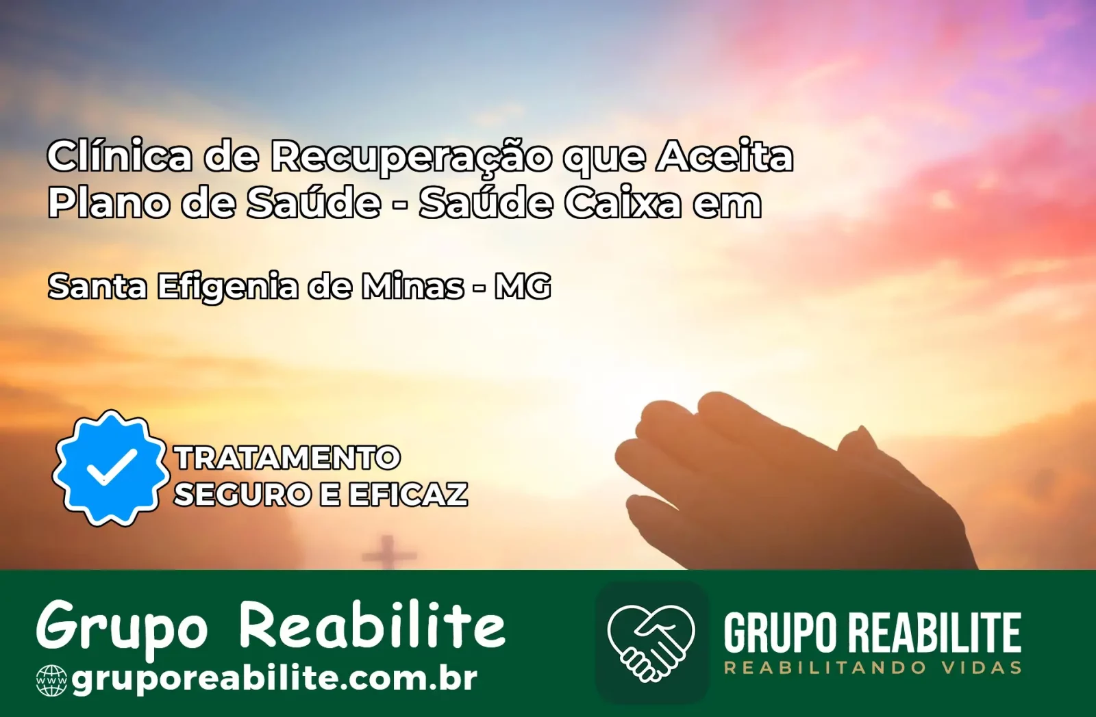 Clínica de Recuperação Saúde Caixa em Santa Efigênia de Minas – MG | Cobertura 100%