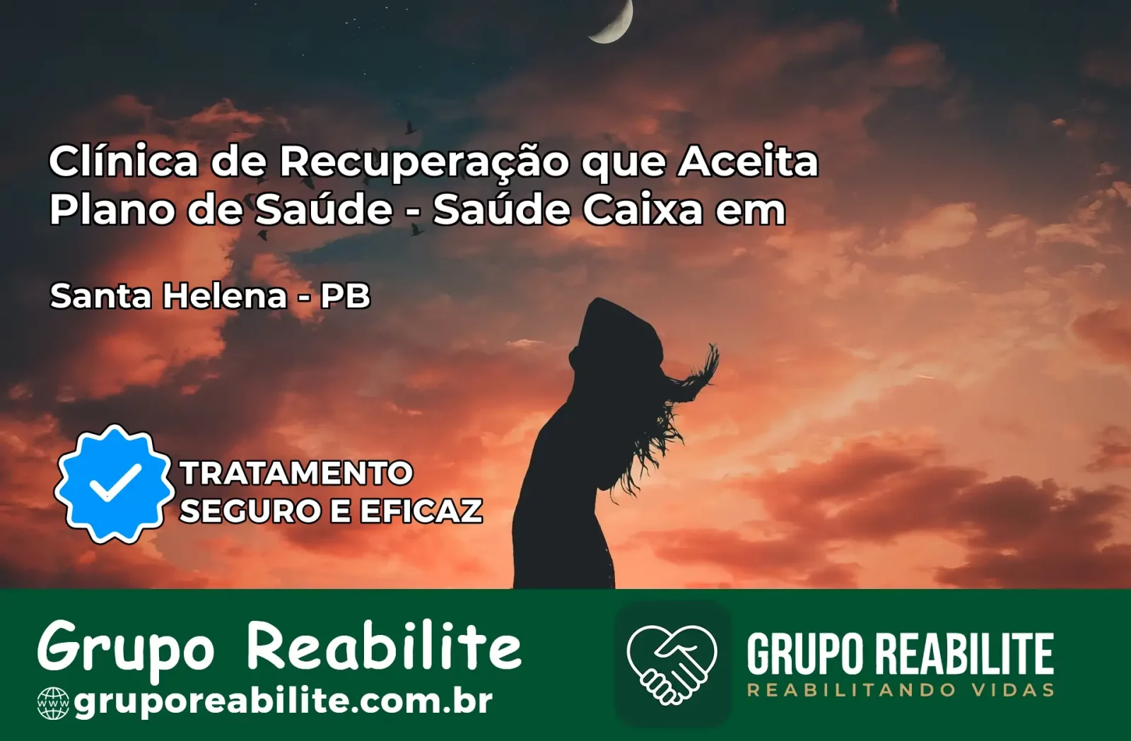 Clínica de Recuperação Saúde Caixa em Santa Helena – PB | Cobertura 100%