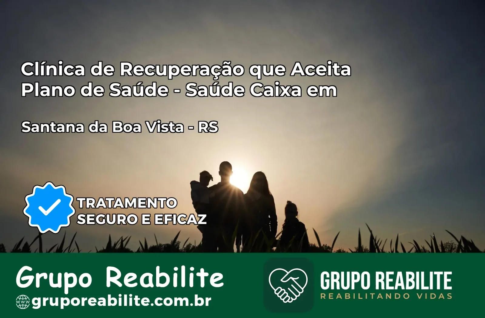 Clínica de Recuperação Saúde Caixa em Santana da Boa Vista – RS | Cobertura 100%