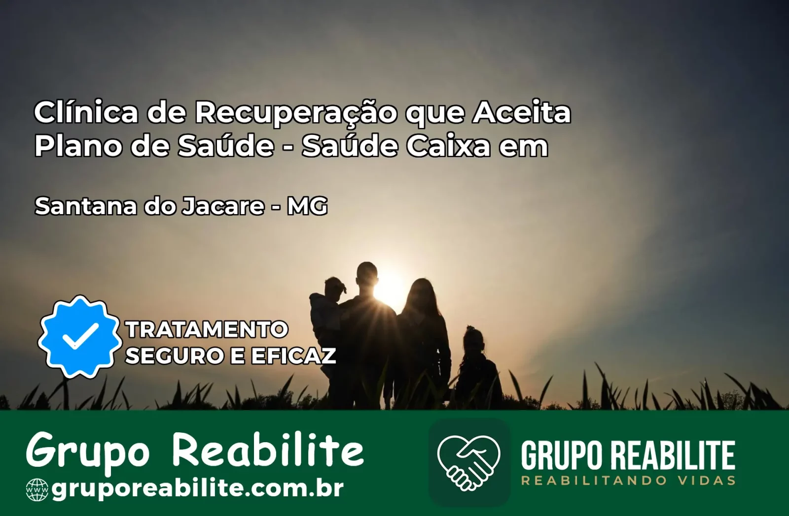 Clínica de Recuperação Saúde Caixa em Santana do Jacaré – MG | Cobertura 100%