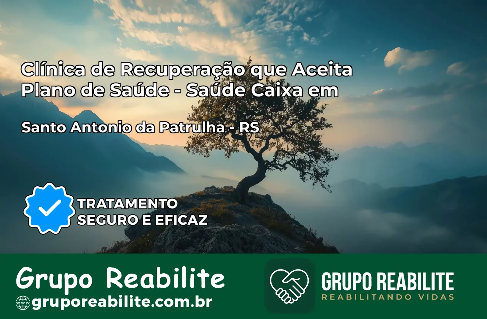 Clínica de Recuperação Saúde Caixa em Santo Antônio da Patrulha – RS | Cobertura 100%