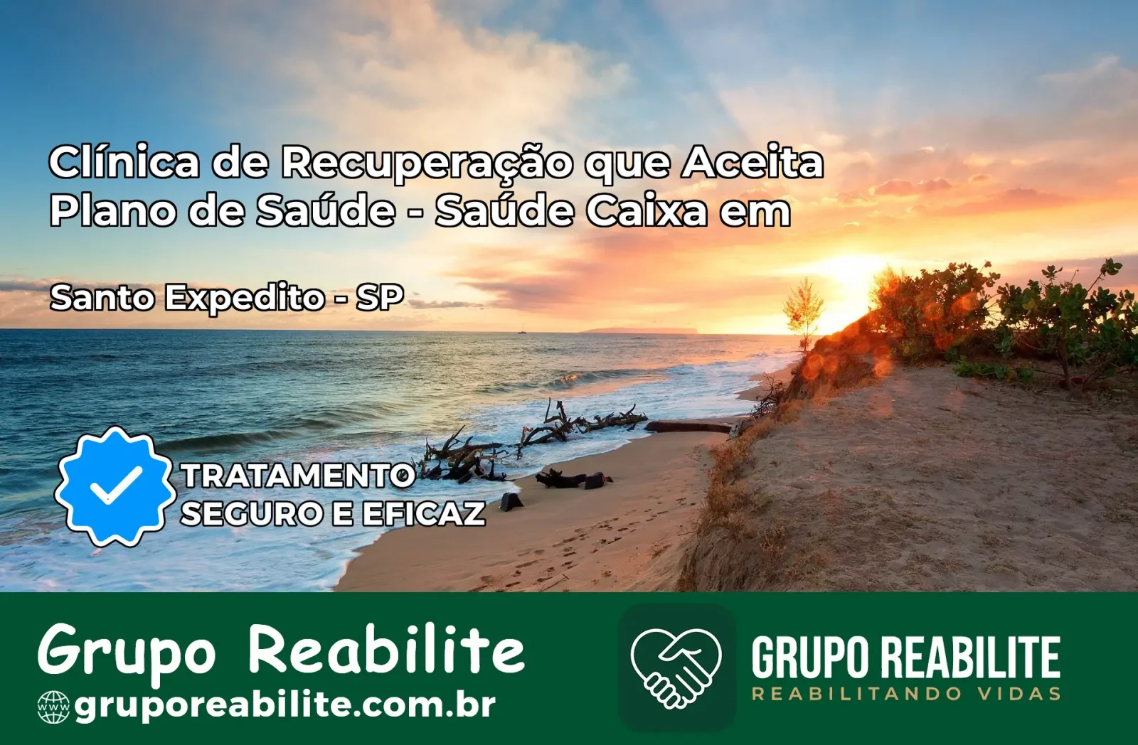 Clínica de Recuperação Saúde Caixa em Santo Expedito – SP | Cobertura 100%