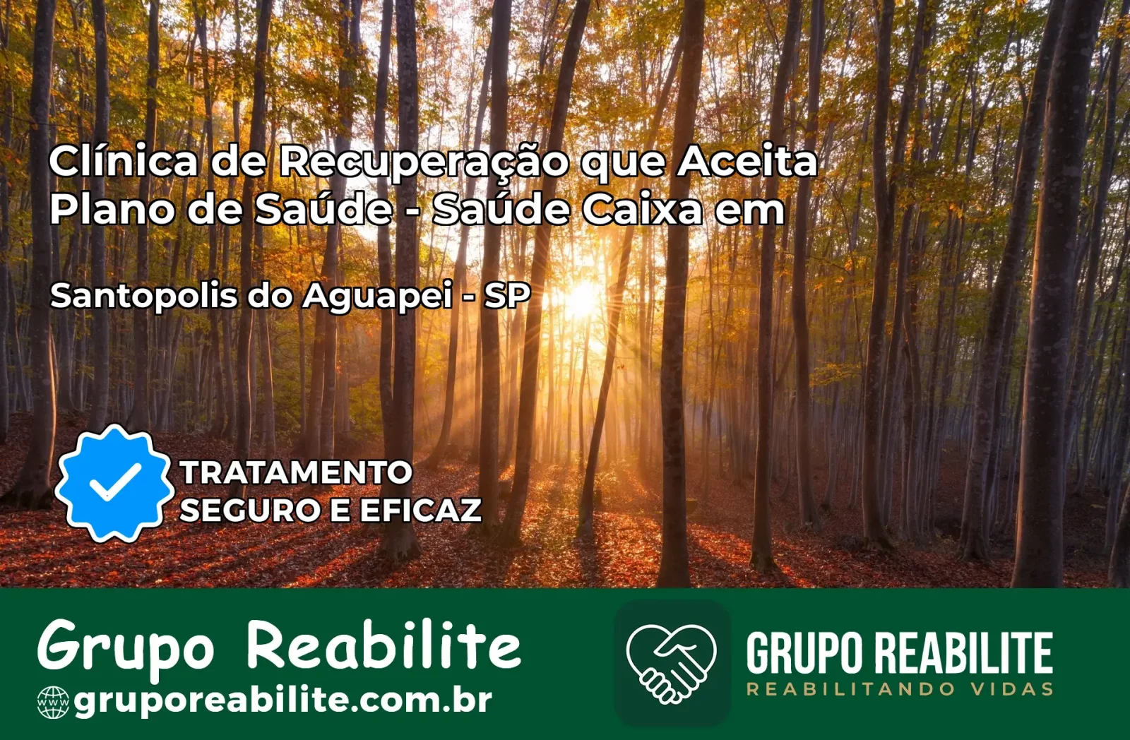 Clínica de Recuperação Saúde Caixa em Santópolis do Aguapeí – SP | Cobertura 100%