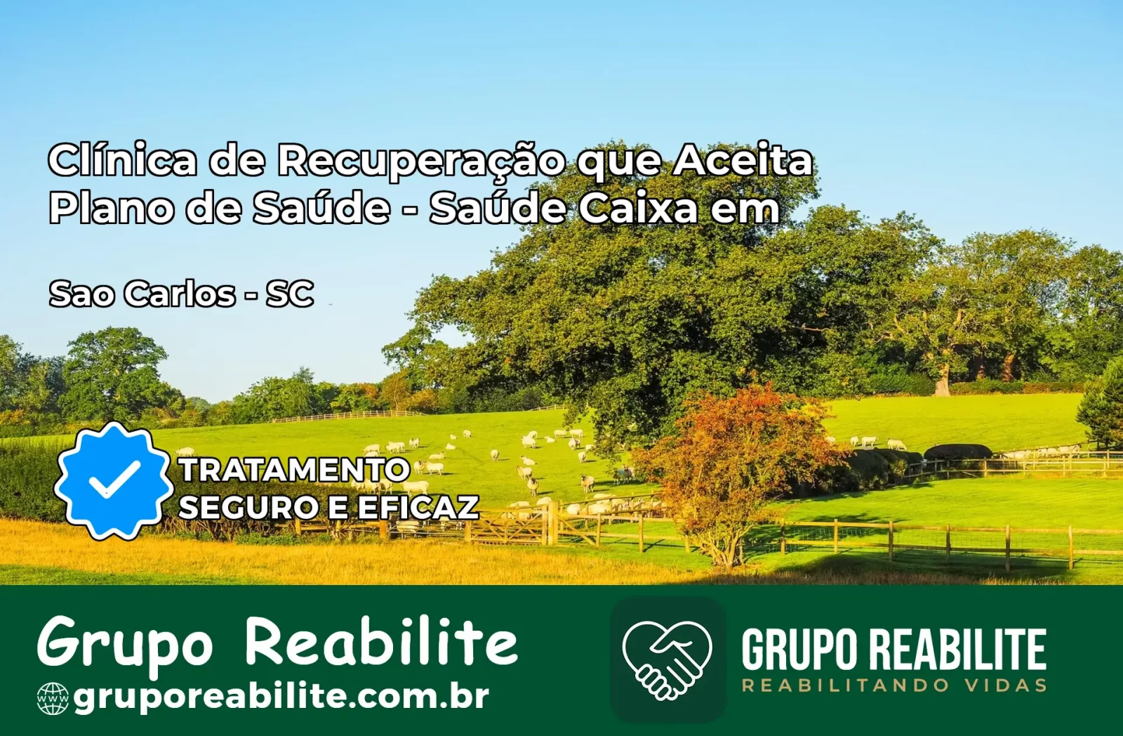 Clínica de Recuperação Saúde Caixa em São Carlos – SC | Cobertura 100%
