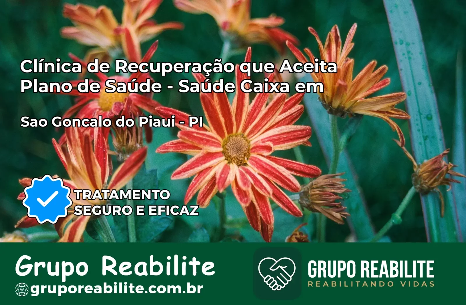 Clínica de Recuperação Saúde Caixa em São Gonçalo do Piauí – PI | Cobertura 100%
