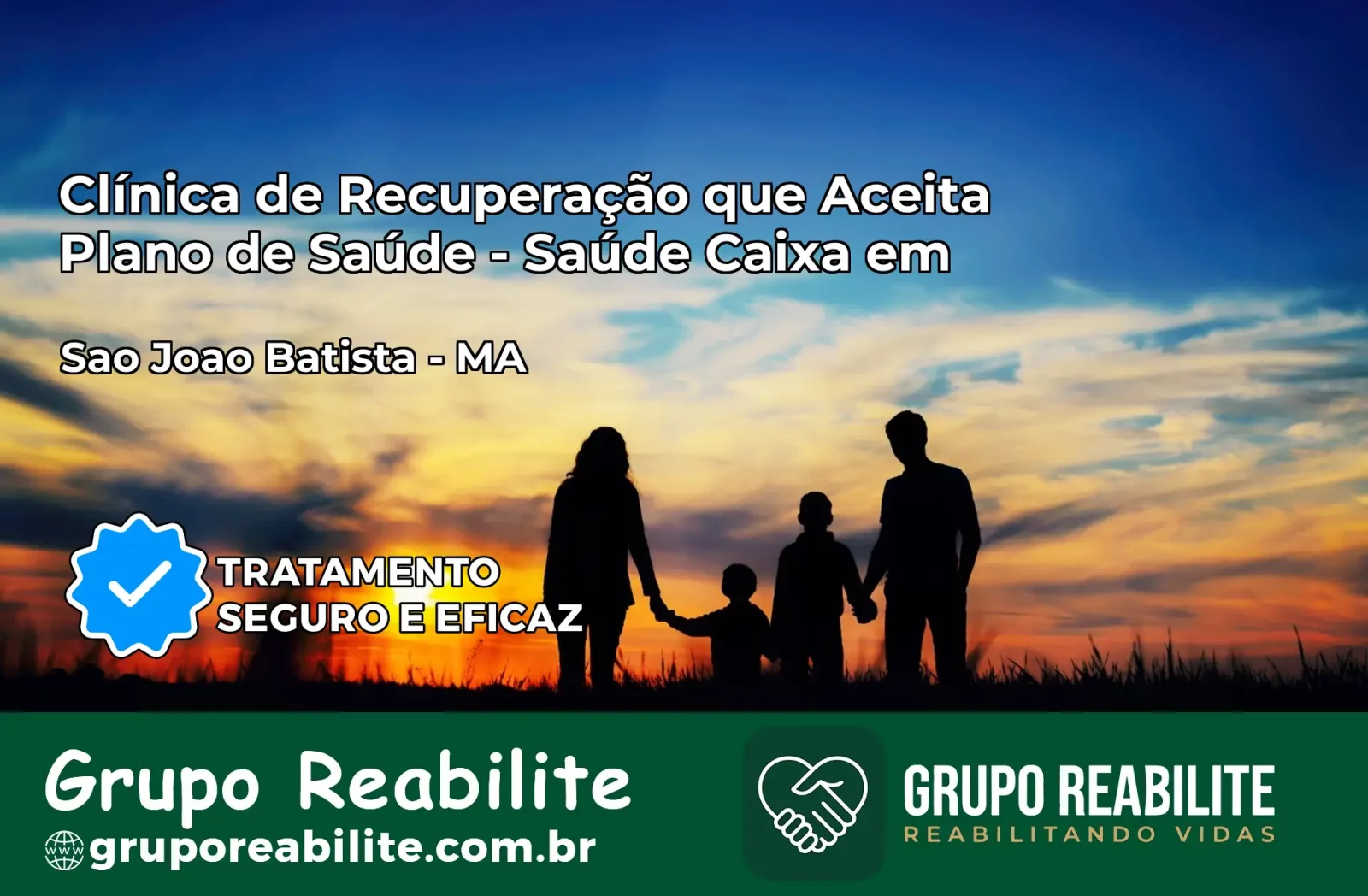 Clínica de Recuperação Saúde Caixa em São João Batista – MA | Cobertura 100%