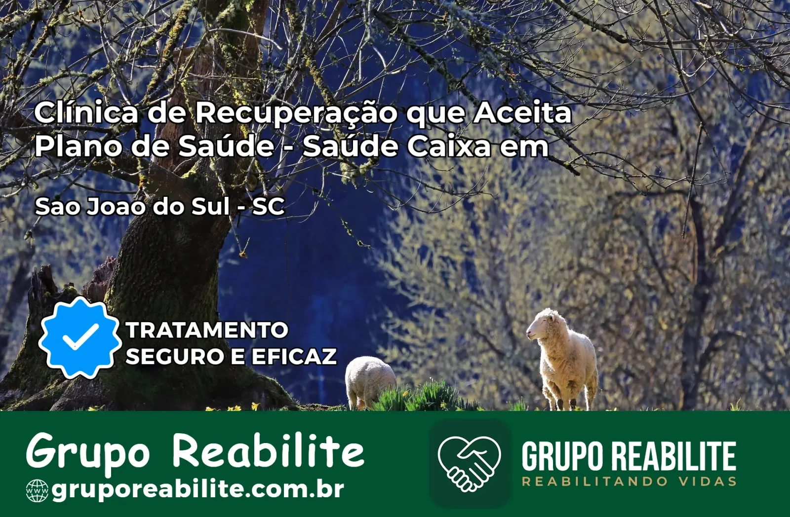 Clínica de Recuperação Saúde Caixa em São João do Sul – SC | Cobertura 100%