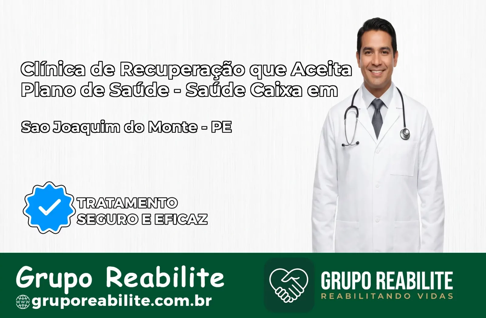 Clínica de Recuperação Saúde Caixa em São Joaquim do Monte – PE | Cobertura 100%
