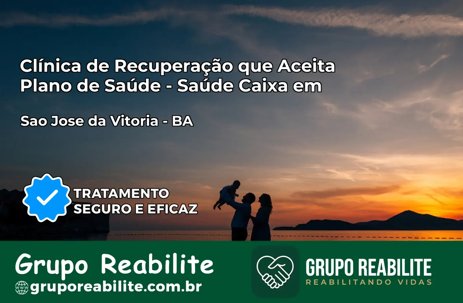 Clínica de Recuperação Saúde Caixa em São José da Vitória – BA | Cobertura 100%