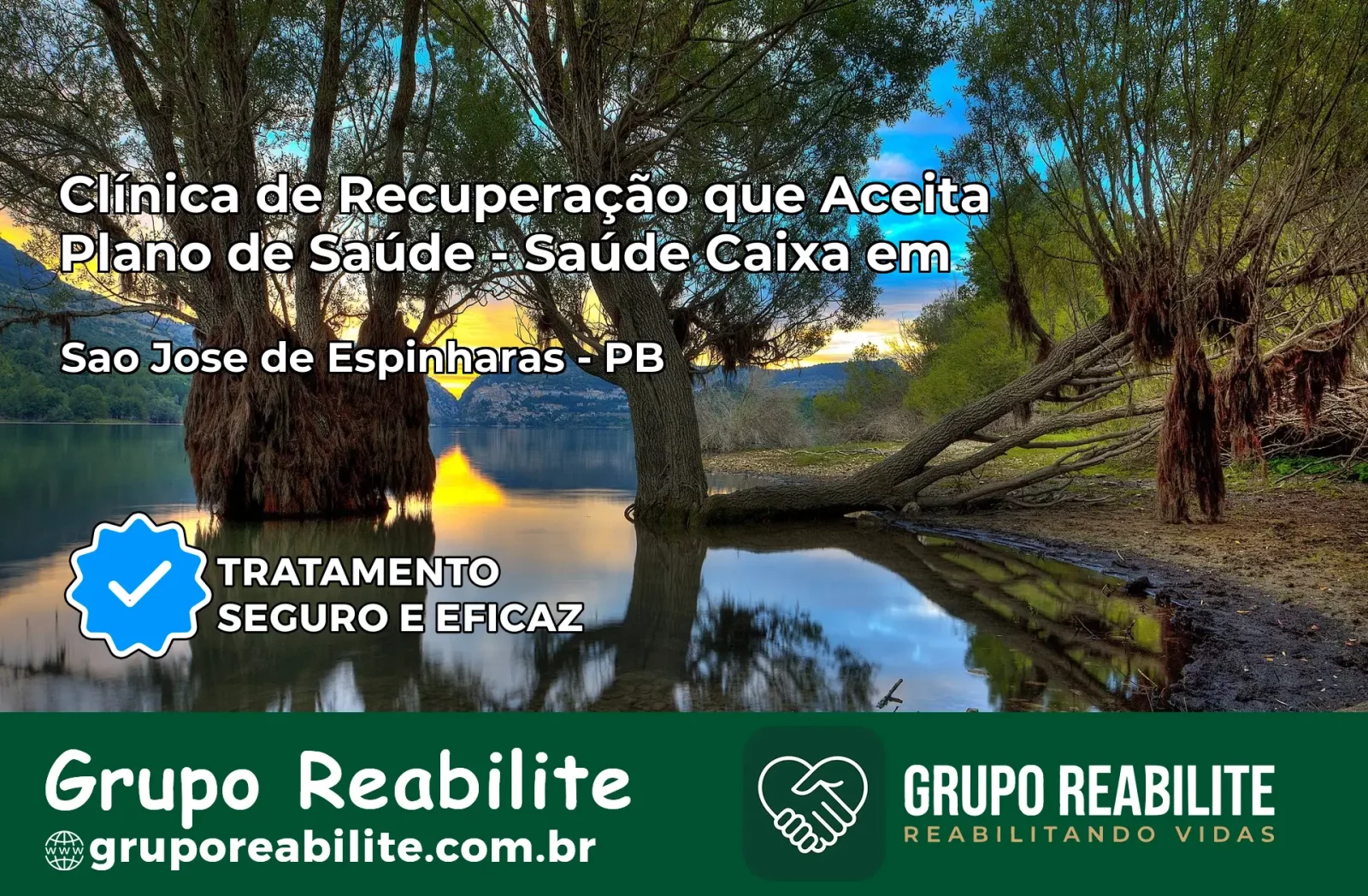 Clínica de Recuperação Saúde Caixa em São José de Espinharas – PB | Cobertura 100%