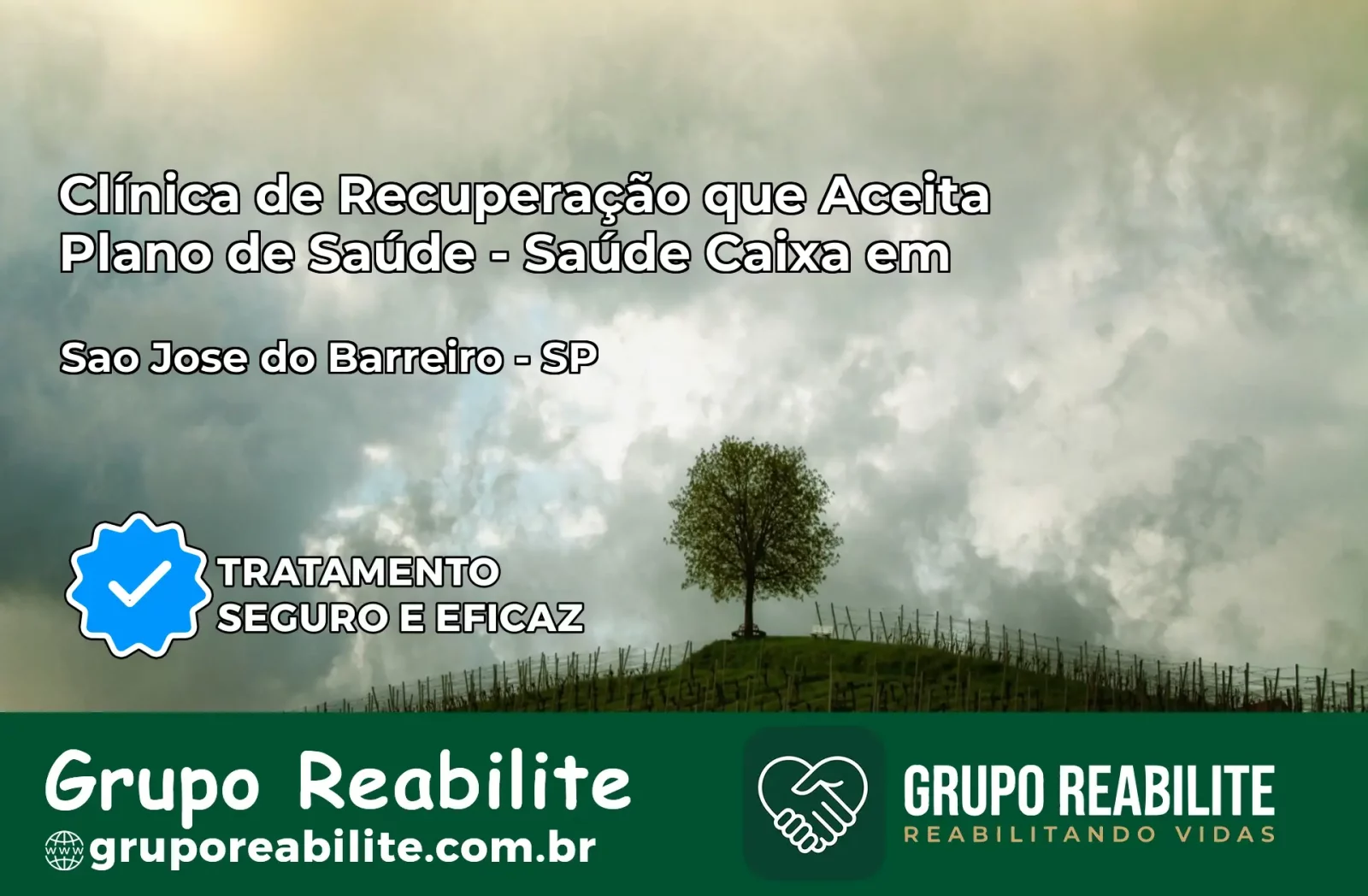 Clínica de Recuperação Saúde Caixa em São José do Barreiro – SP | Cobertura 100%