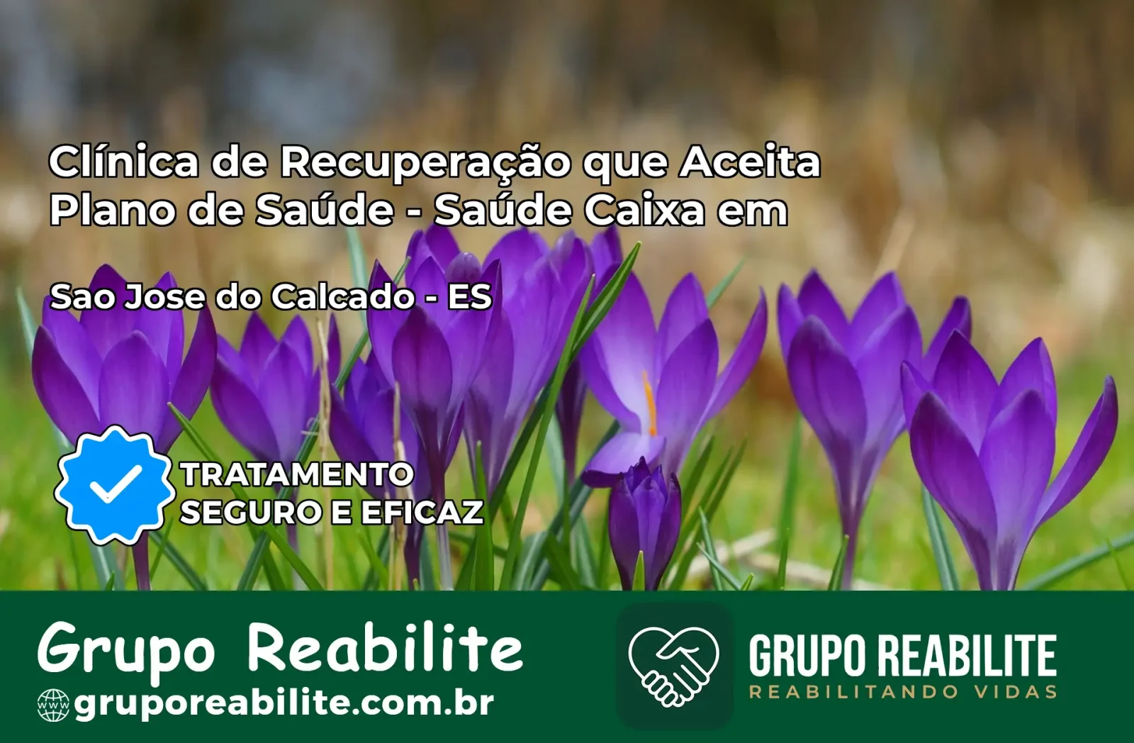 Clínica de Recuperação Saúde Caixa em São José do Calçado – ES | Cobertura 100%