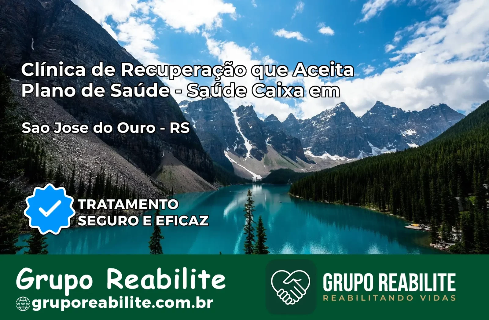 Clínica de Recuperação Saúde Caixa em São José do Ouro – RS | Cobertura 100%