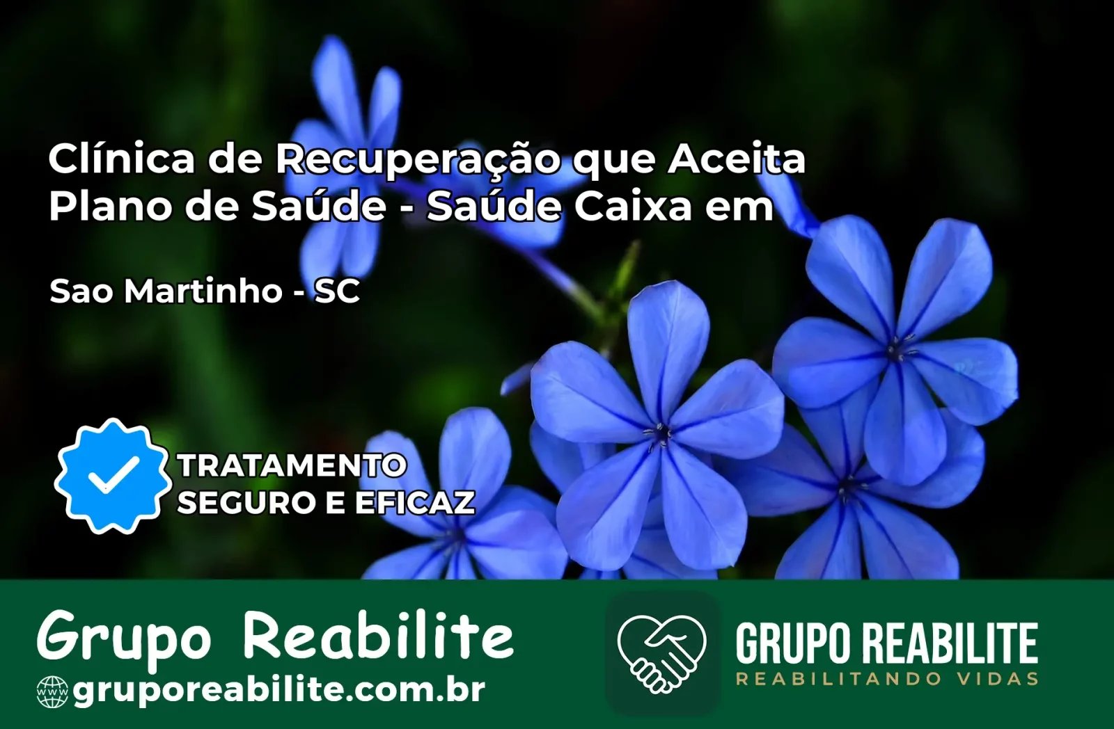 Clínica de Recuperação Saúde Caixa em São Martinho – SC | Cobertura 100%