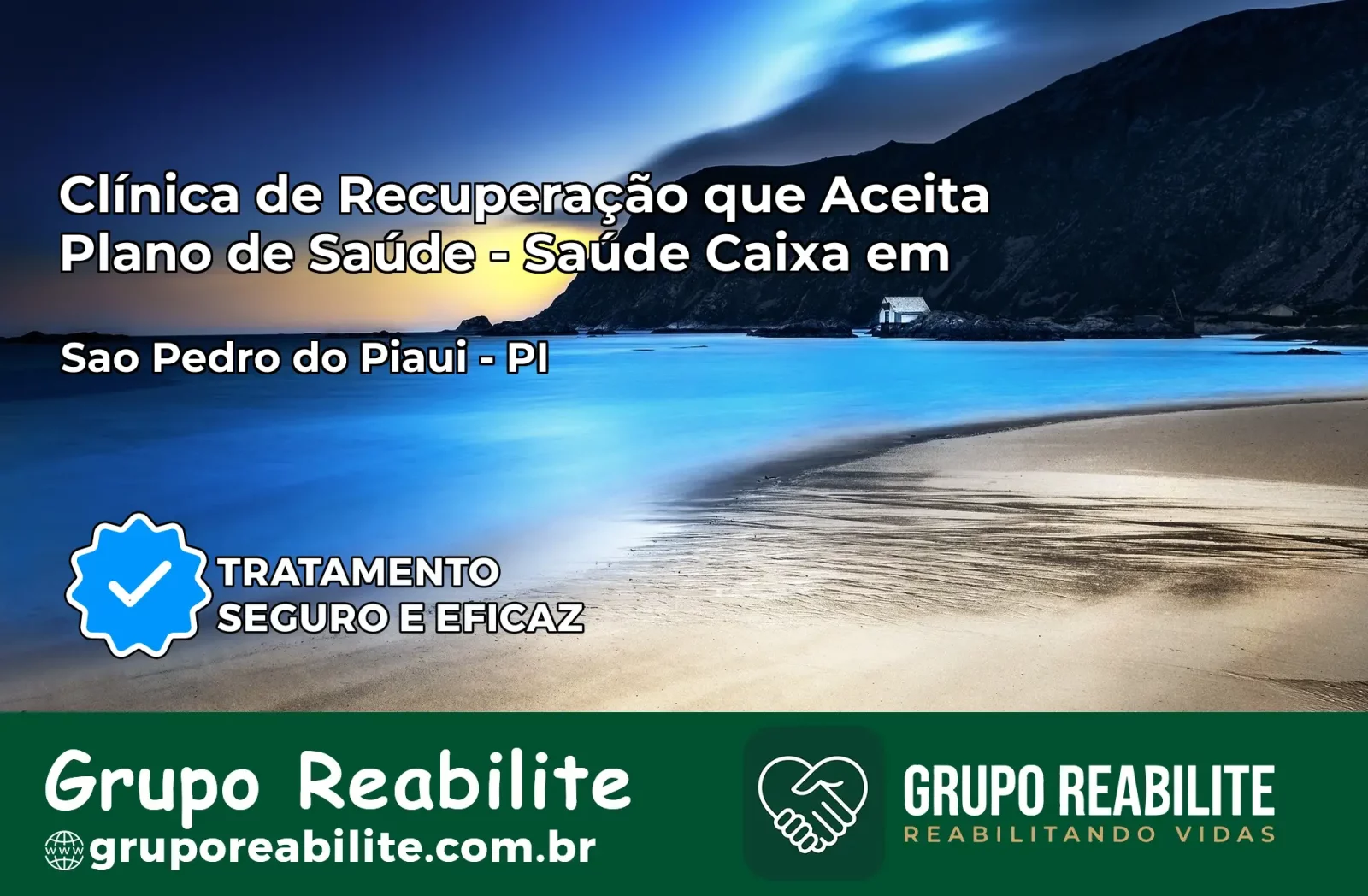 Clínica de Recuperação Saúde Caixa em São Pedro do Piauí – PI | Cobertura 100%