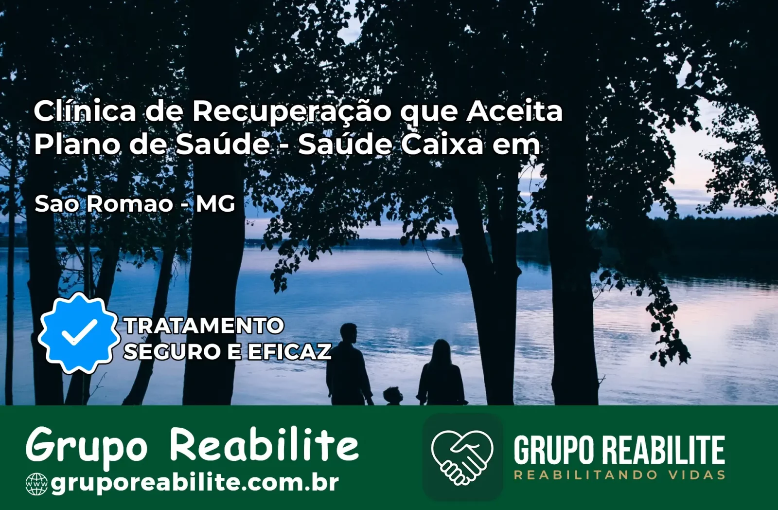Clínica de Recuperação Saúde Caixa em São Romão – MG | Cobertura 100%
