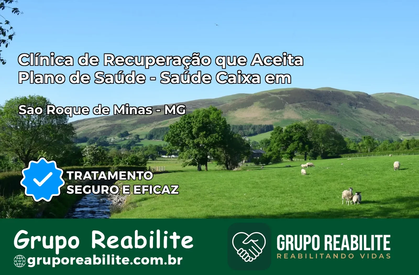 Clínica de Recuperação Saúde Caixa em São Roque de Minas – MG | Cobertura 100%