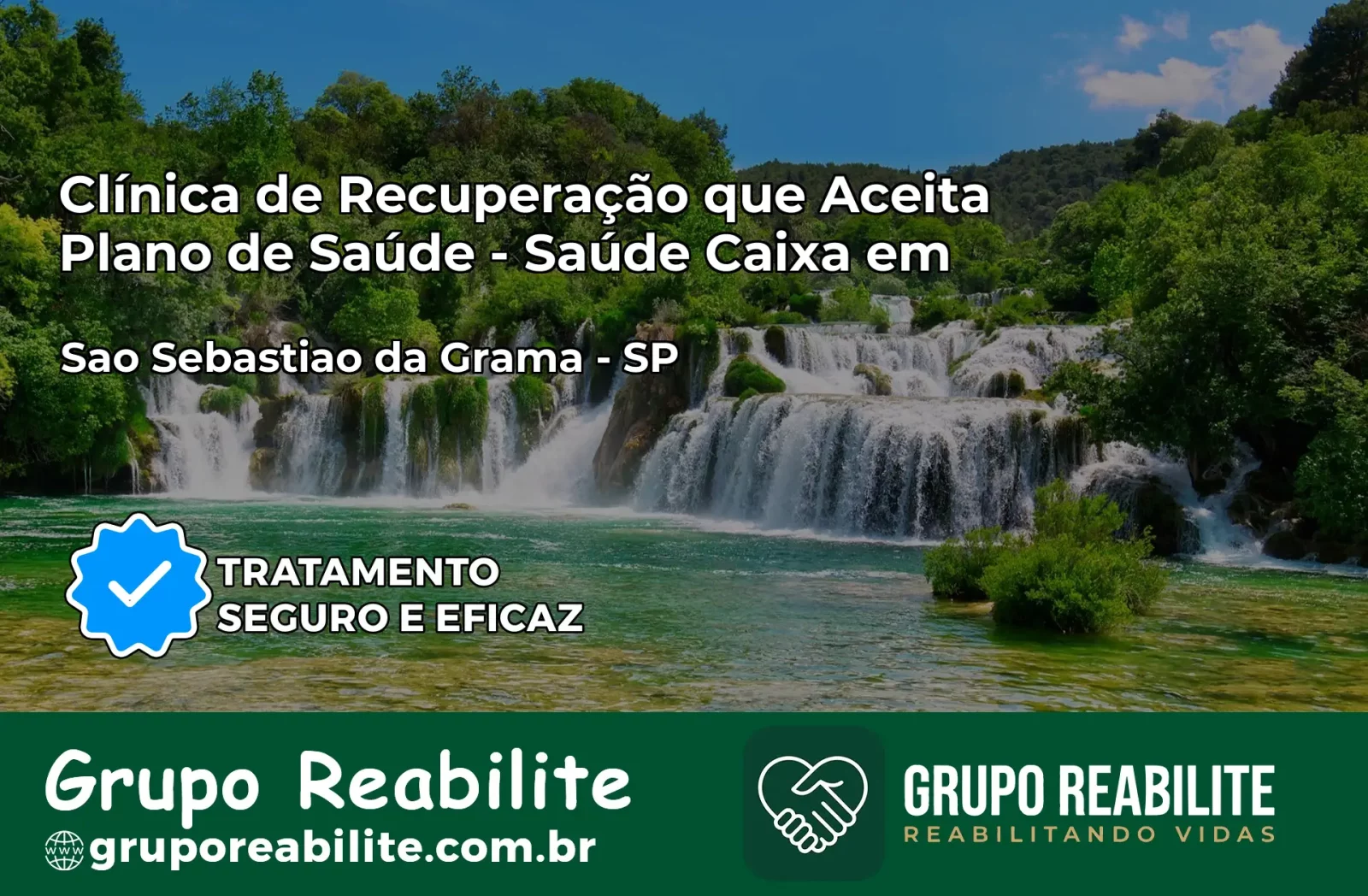 Clínica de Recuperação Saúde Caixa em São Sebastião da Grama – SP | Cobertura 100%